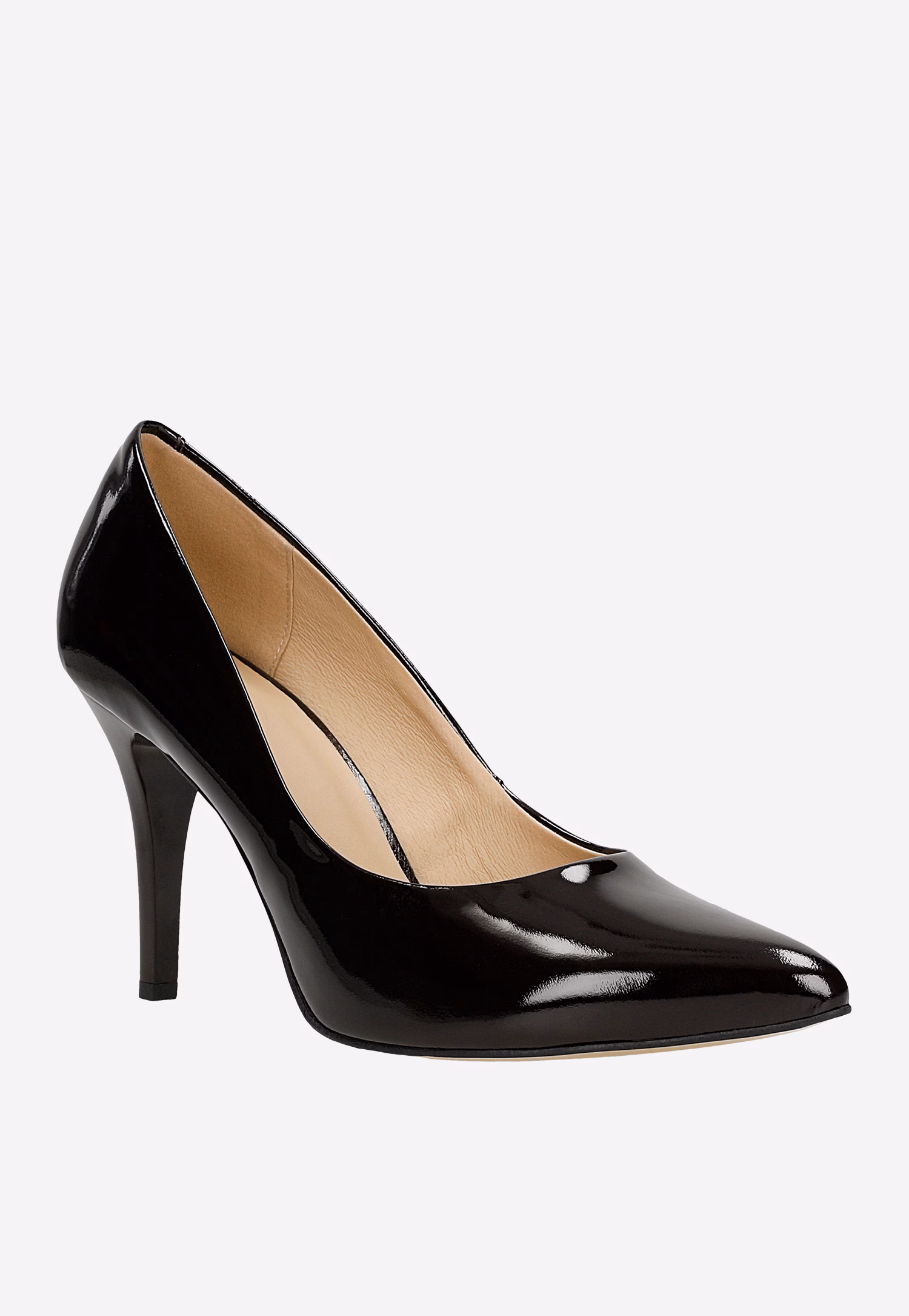 Czarne czółenka damskie