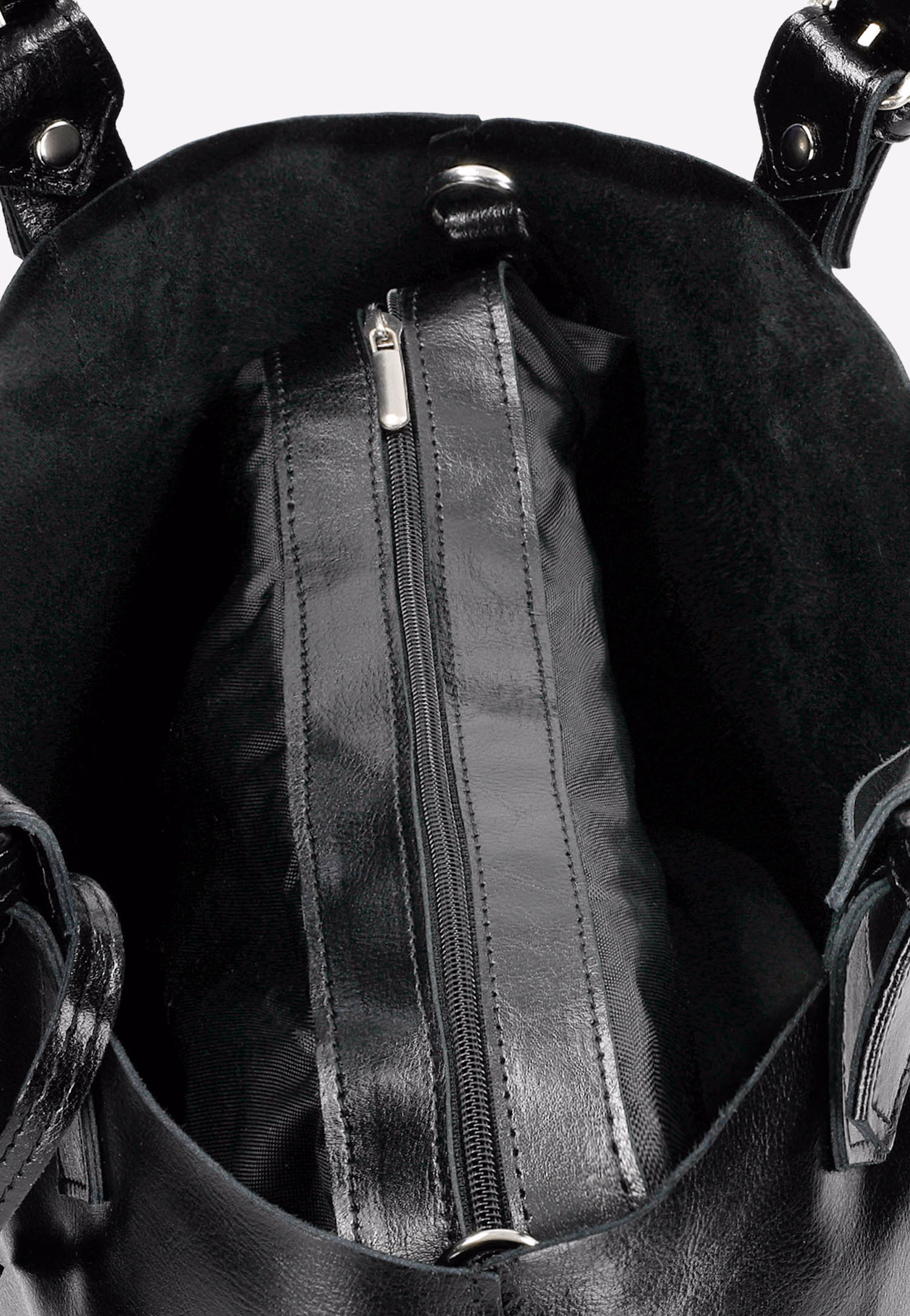 Duża brązowa shopperka damska