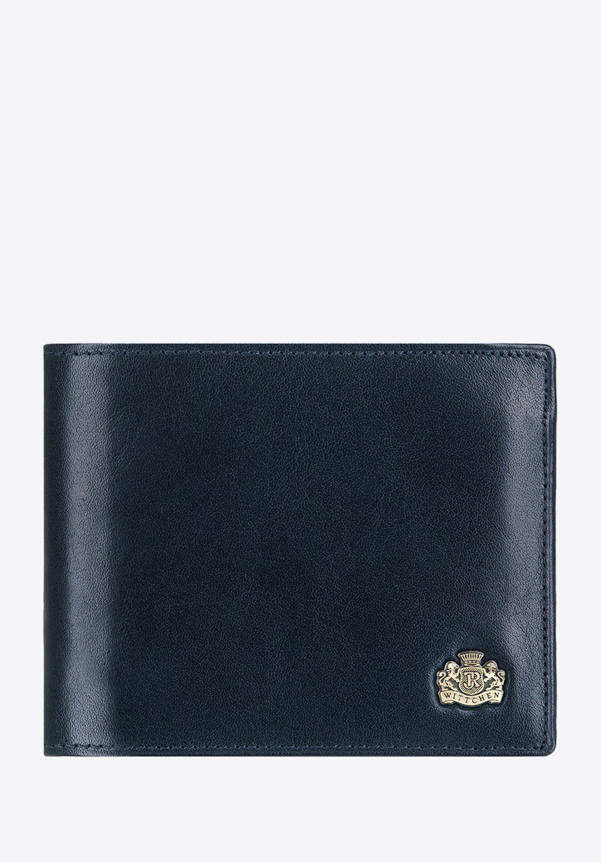 Męski portfel skórzany z dwoma suwakami