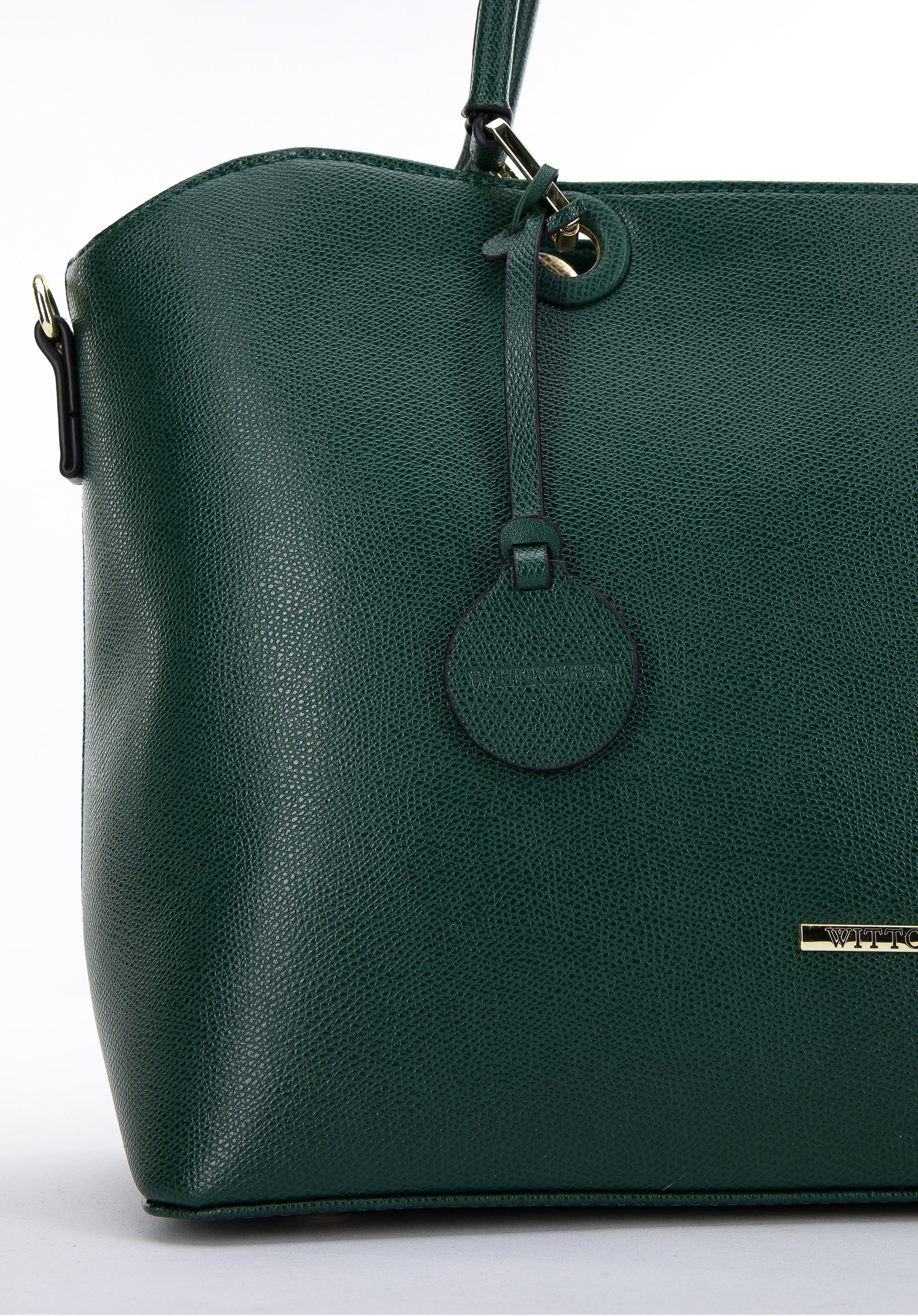 Torebka kuferek z ekoskóry zaokrąglona