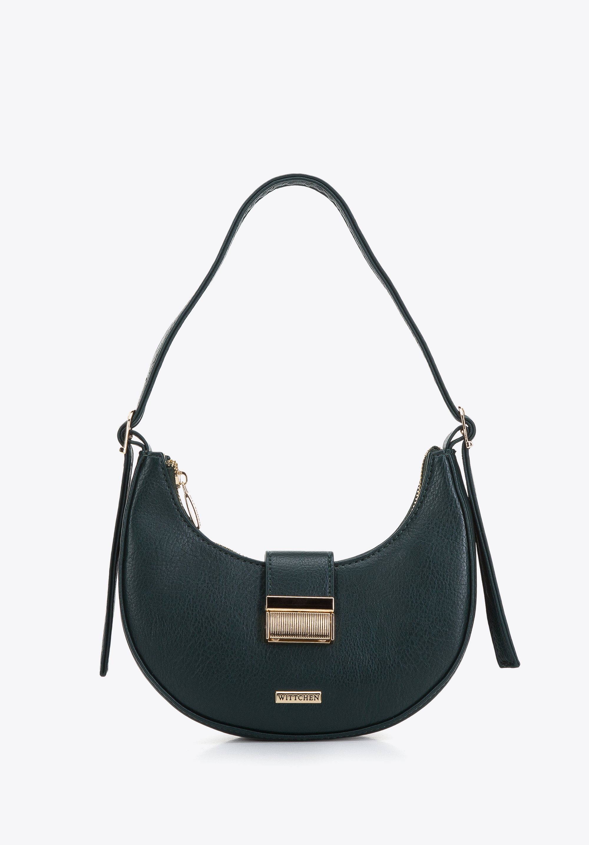 Minitorebka bagietka z ekoskóry z klamrą