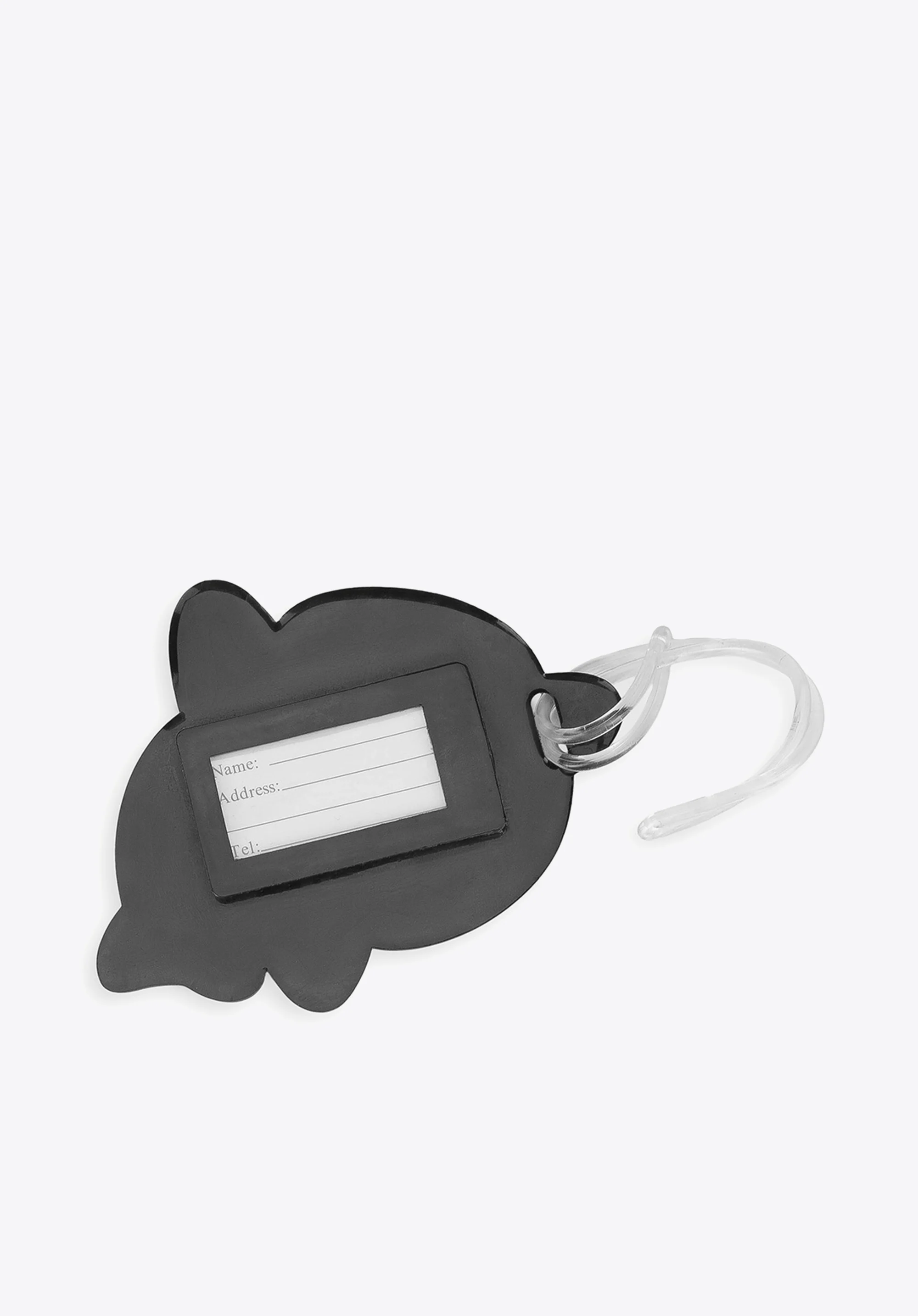 Identyfikator do bagażu z silikonu z grafiką