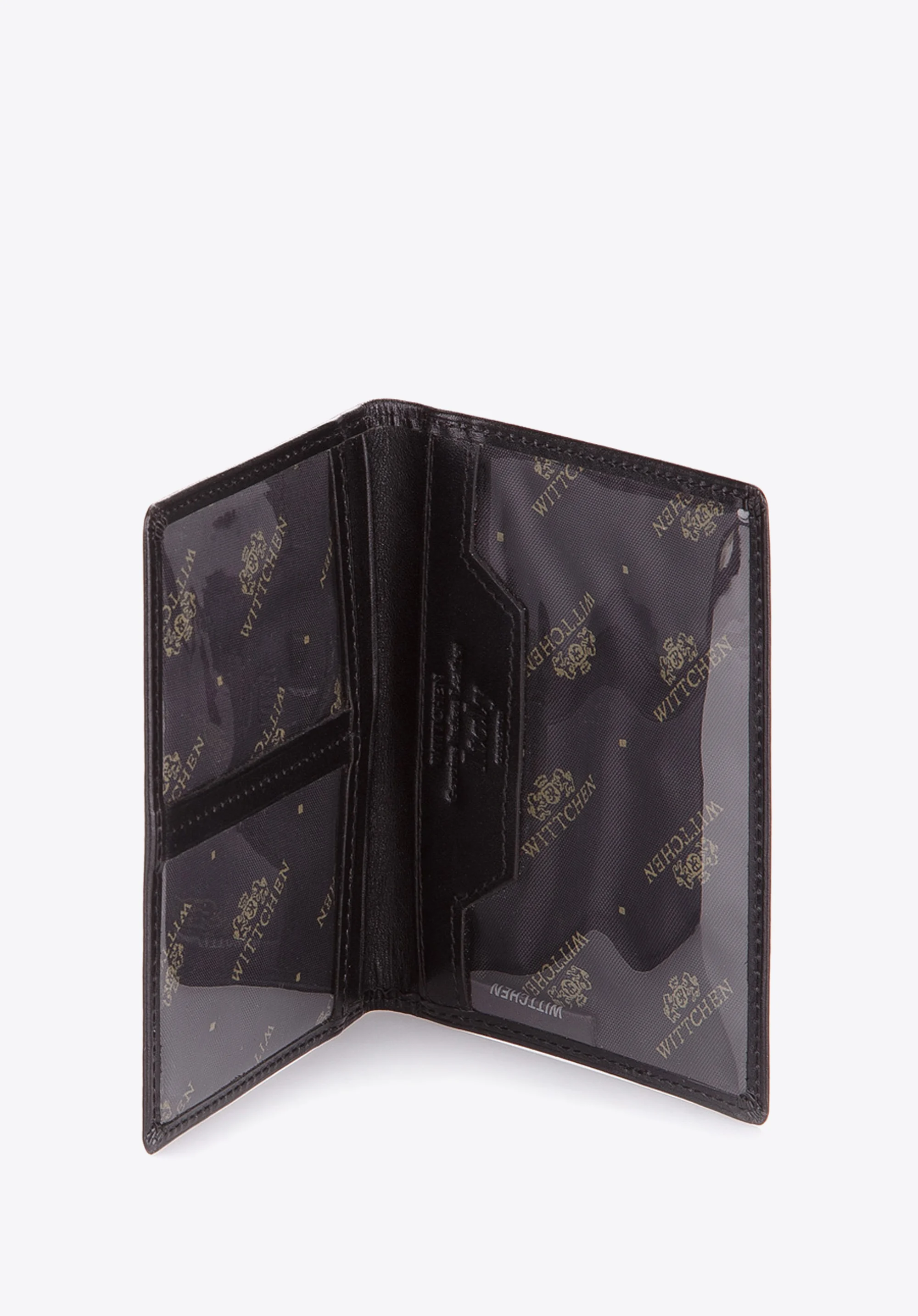 Etui na dokumenty skórzane pionowe