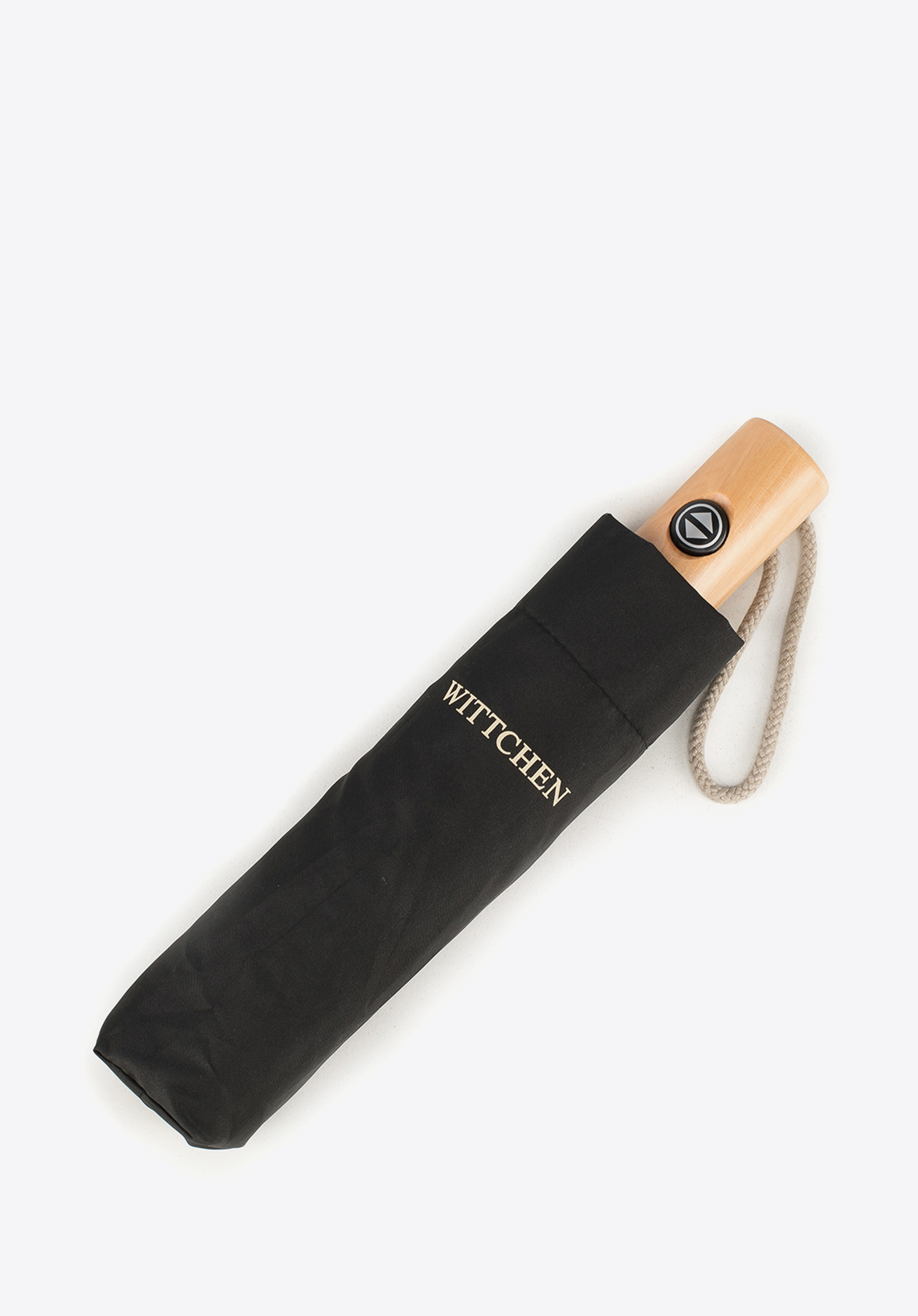 Parasol automatyczny z drewnianą rączką