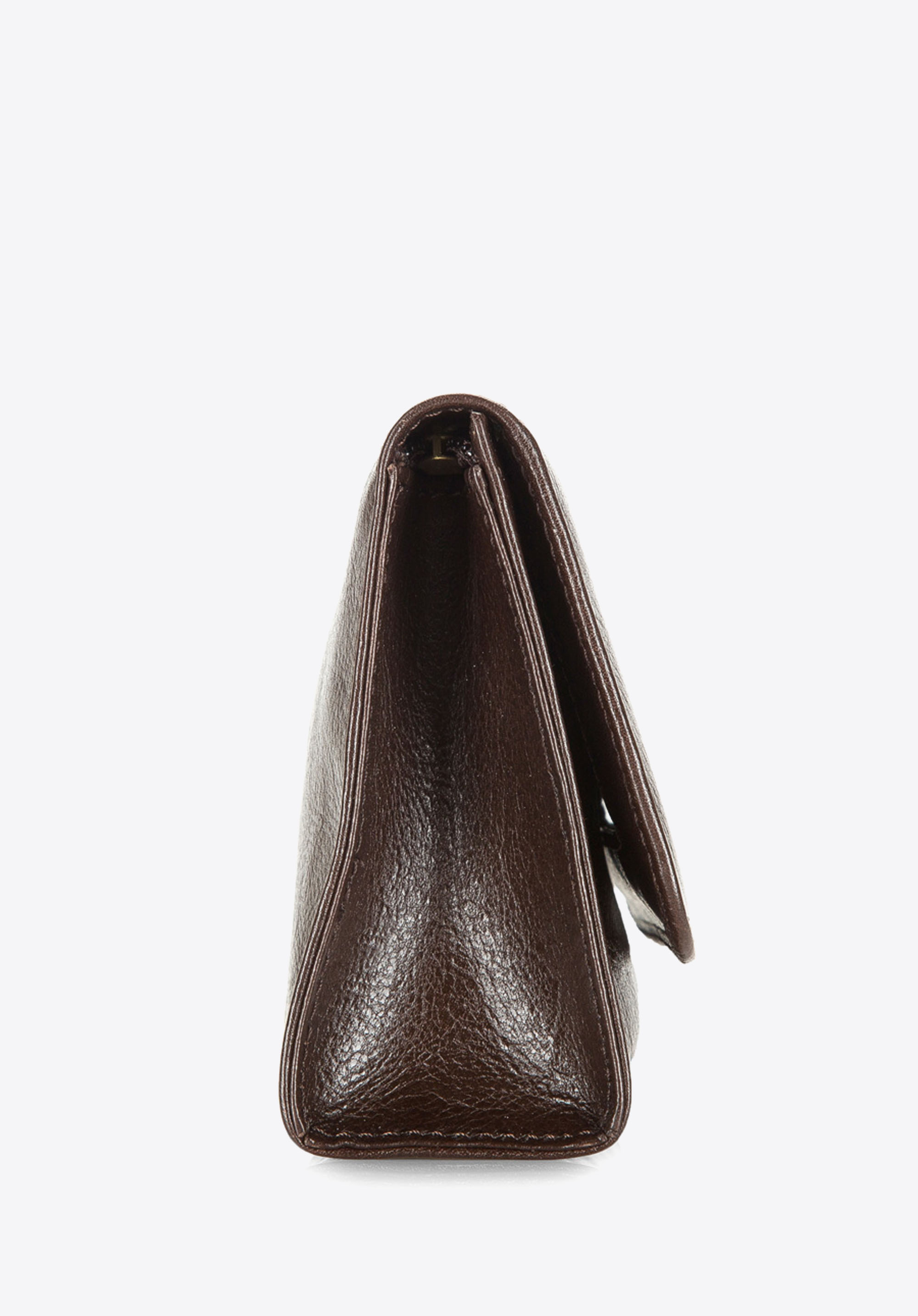 Kosmetyczka skórzana z lusterkiem