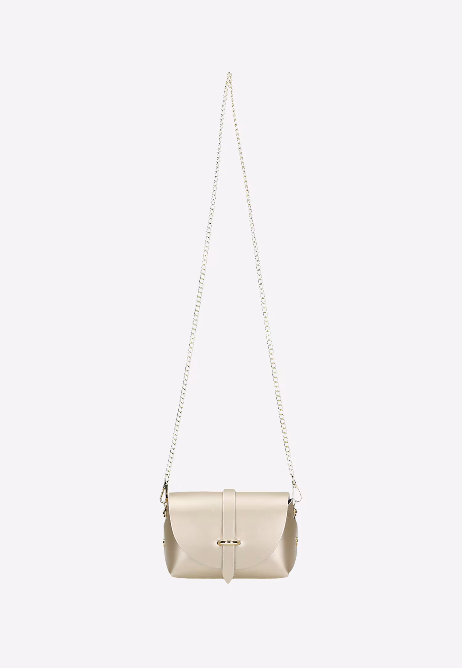 Metaliczna złota wizytowa torebka damska