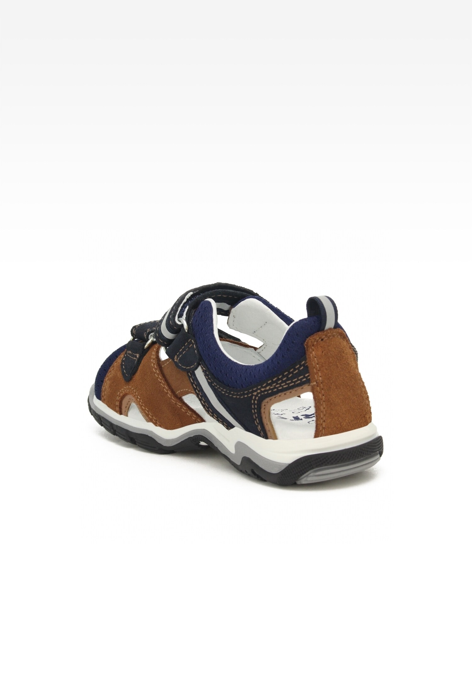 Sandały BARTEK 19176-004, dla chłopców, granatowo-brązowy