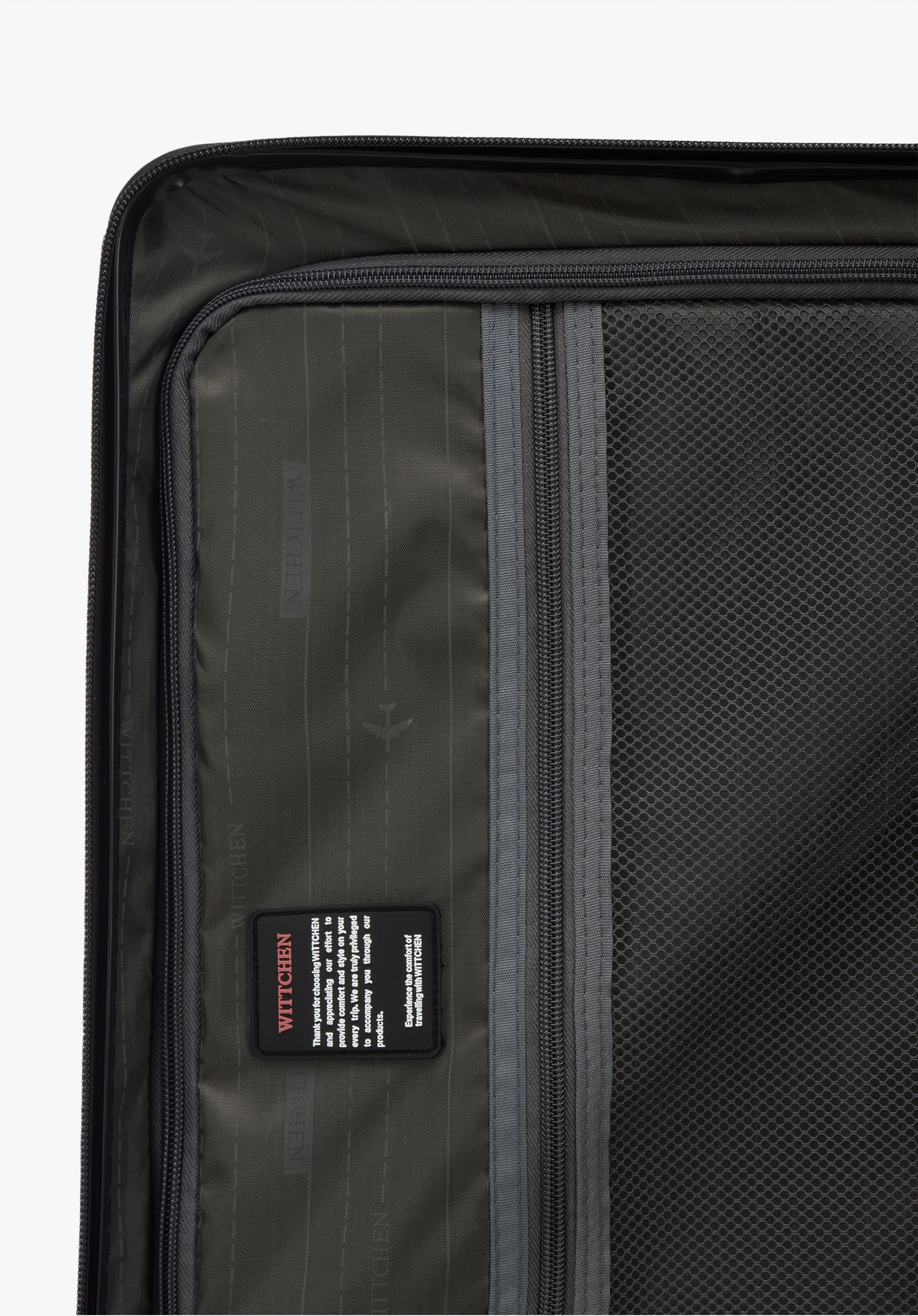 Walizka kabinowa z ABS-u żłobiona