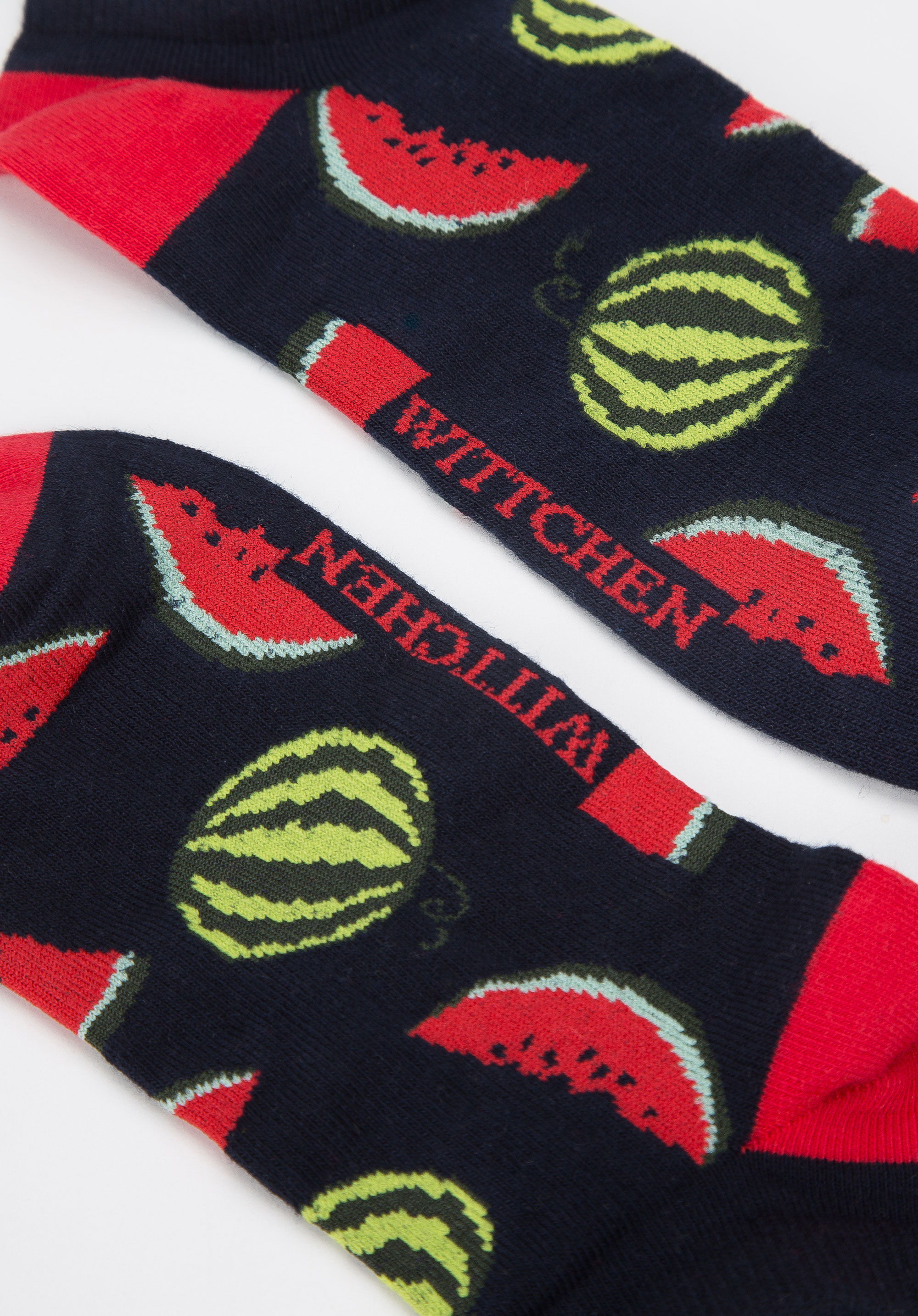 Męskie skarpetki w arbuzy