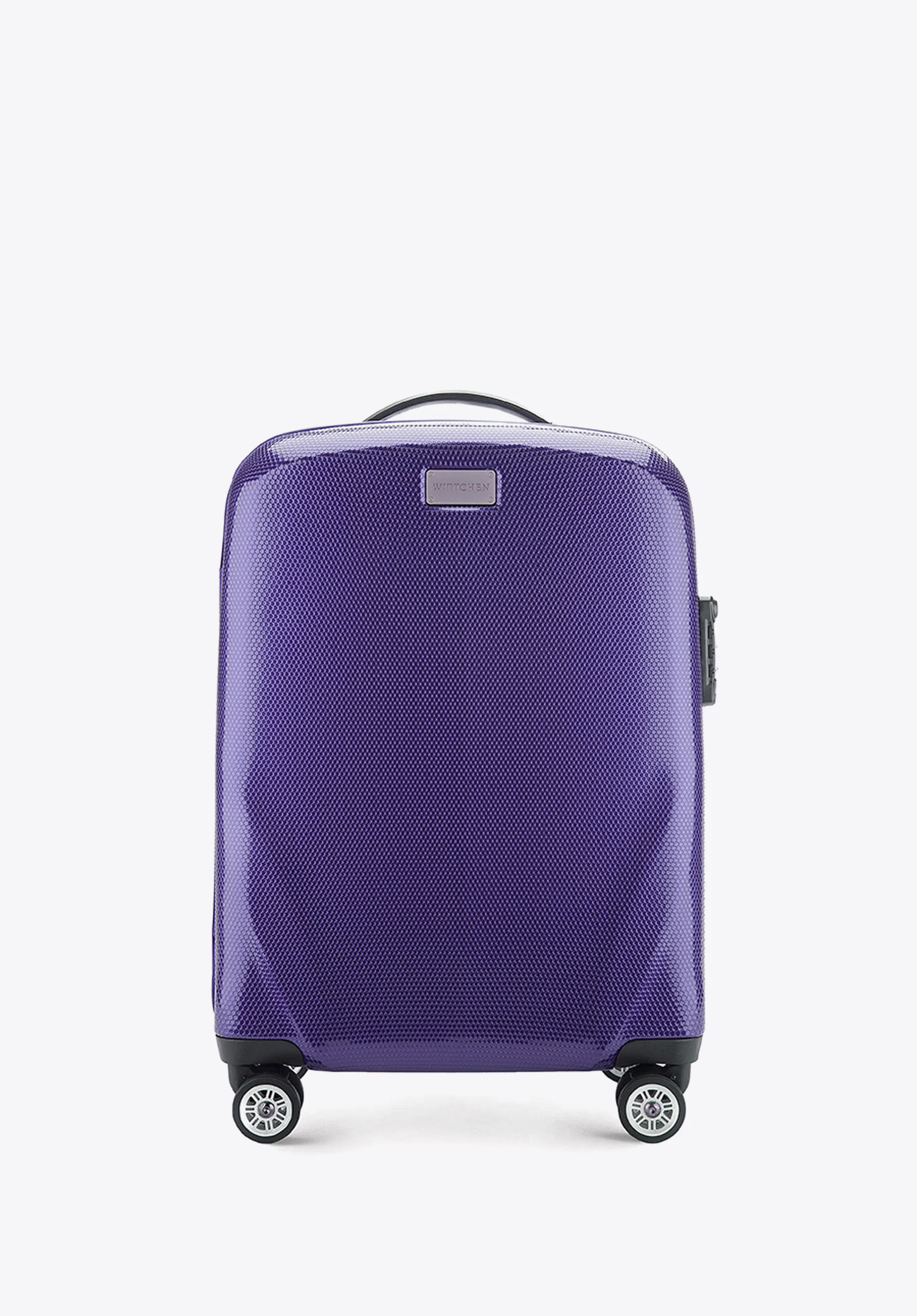 Walizka kabinowa z polikarbonu jednokolorowa