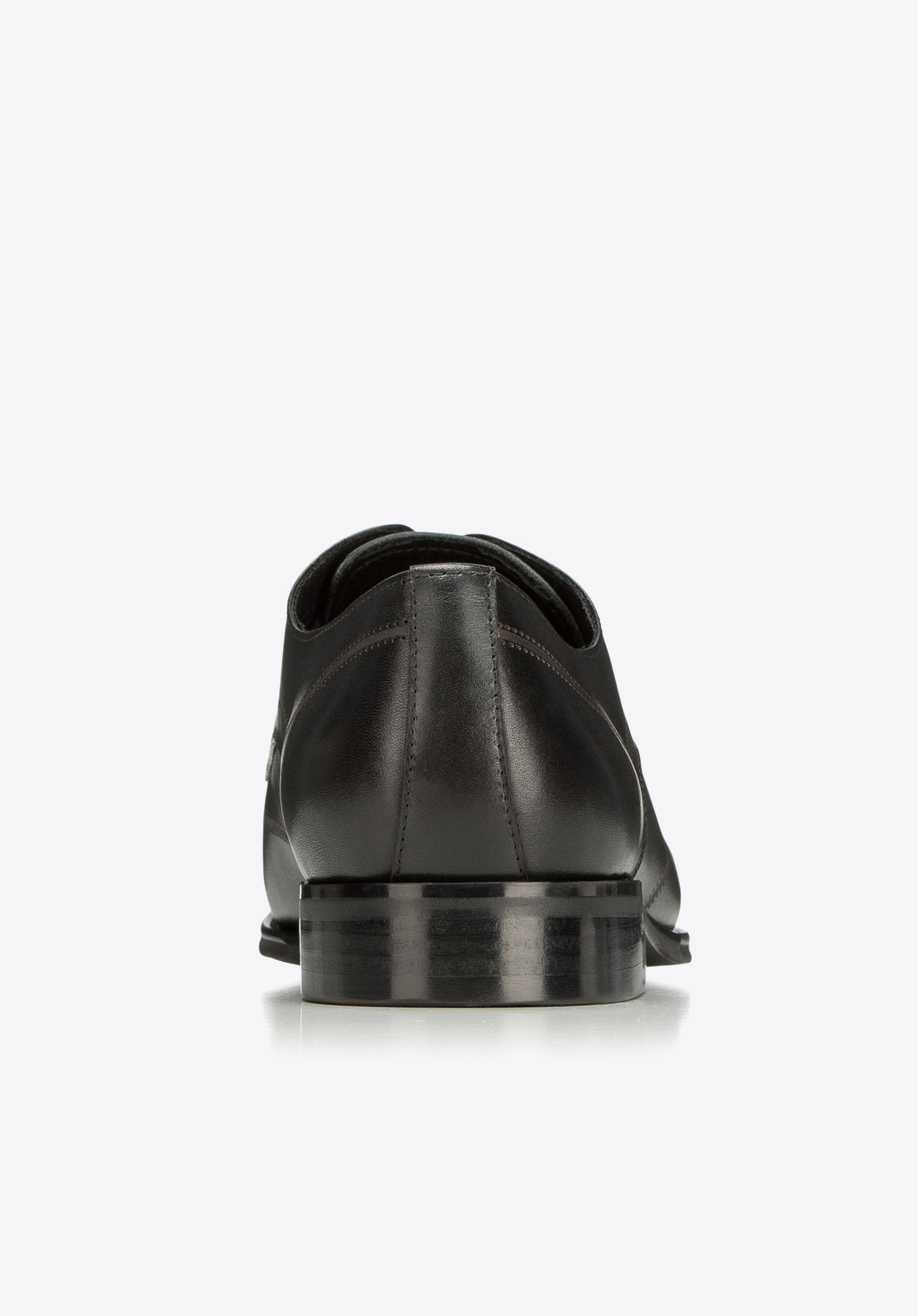 Męskie półbrogsy skórzane