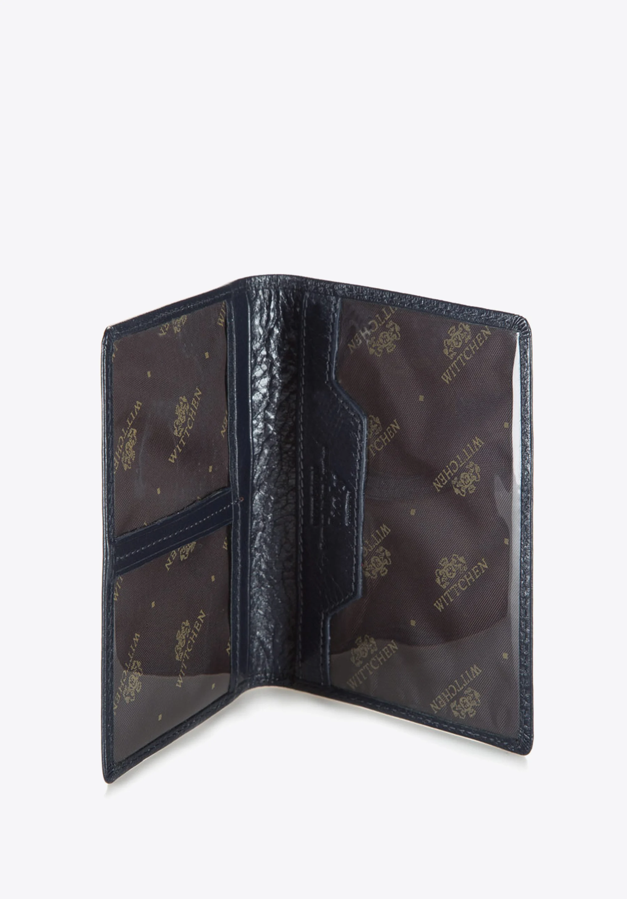 Etui na dokumenty skórzane pionowe