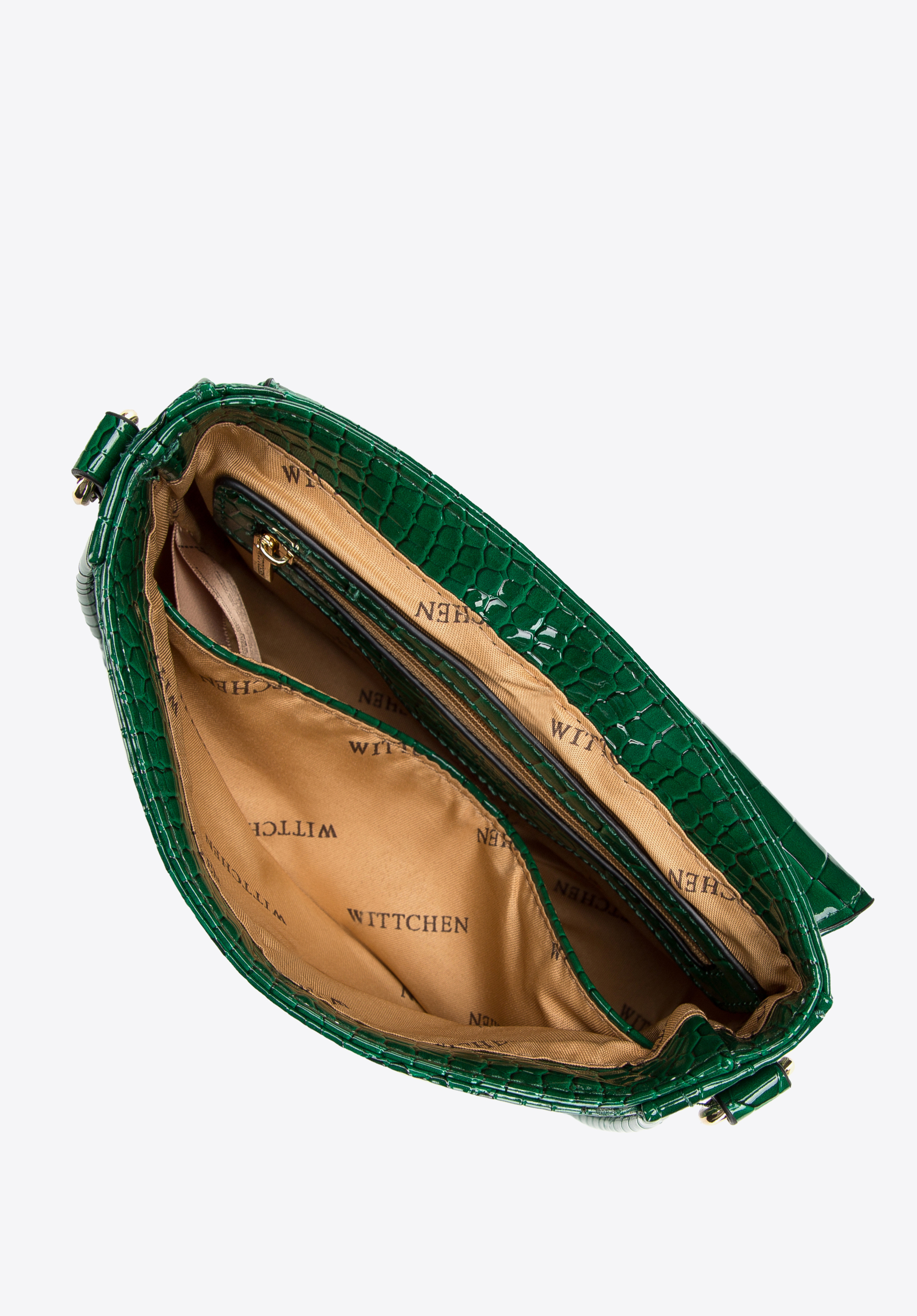 Damska minitorebka z rączką z koralików