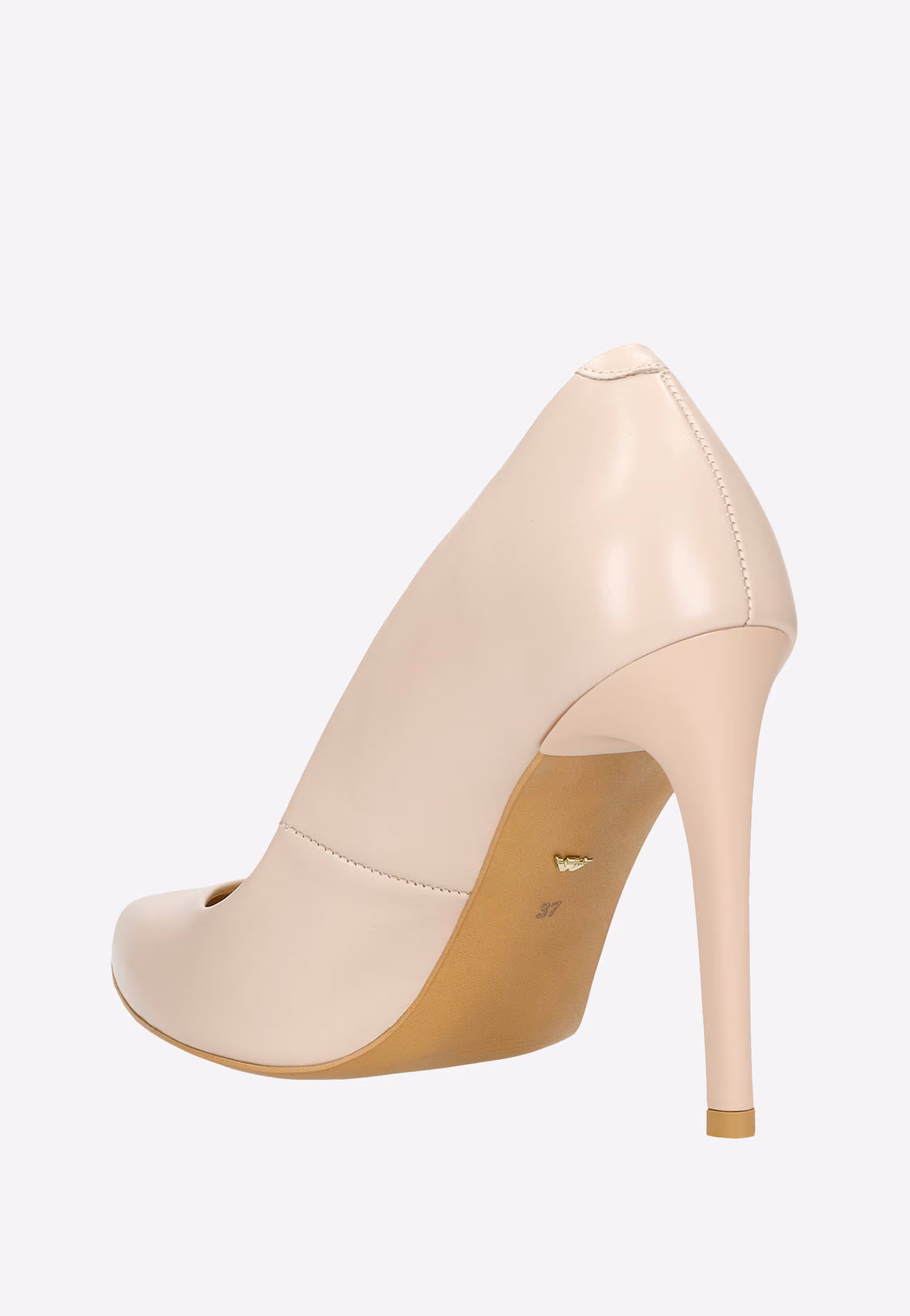 Czarne eleganckie czółenka damskie ze skóry licowej