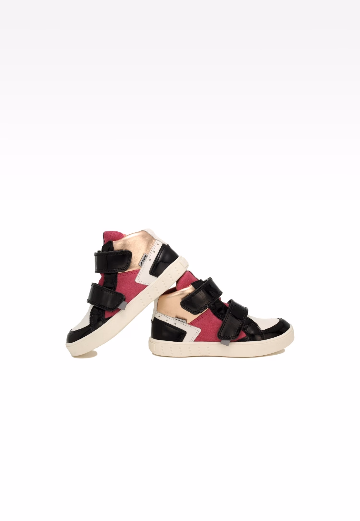 Sneakers BARTEK 27414-023, dla dziewcząt, biało-czarny