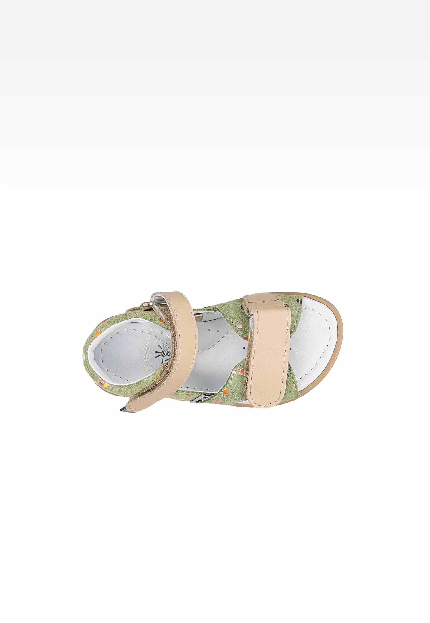 Różowe sandały dziewczęce 11227016 z błyszczącą ozdobą