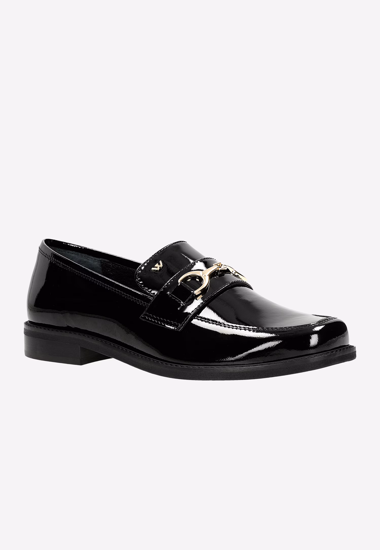 Eleganckie jasnobrązowe mokasyny ze skóry licowej