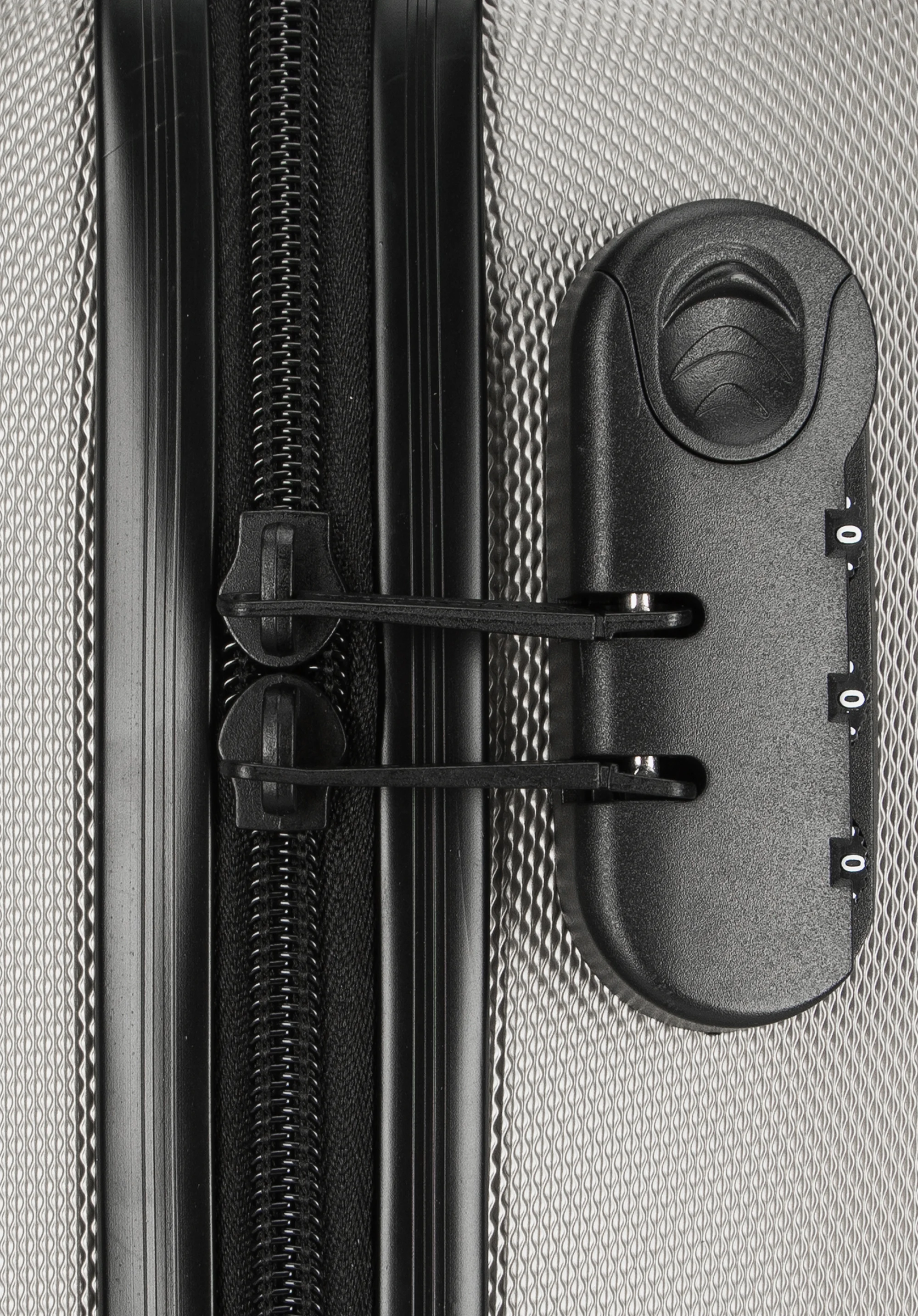 Walizka kabinowa z ABS-u żłobiona