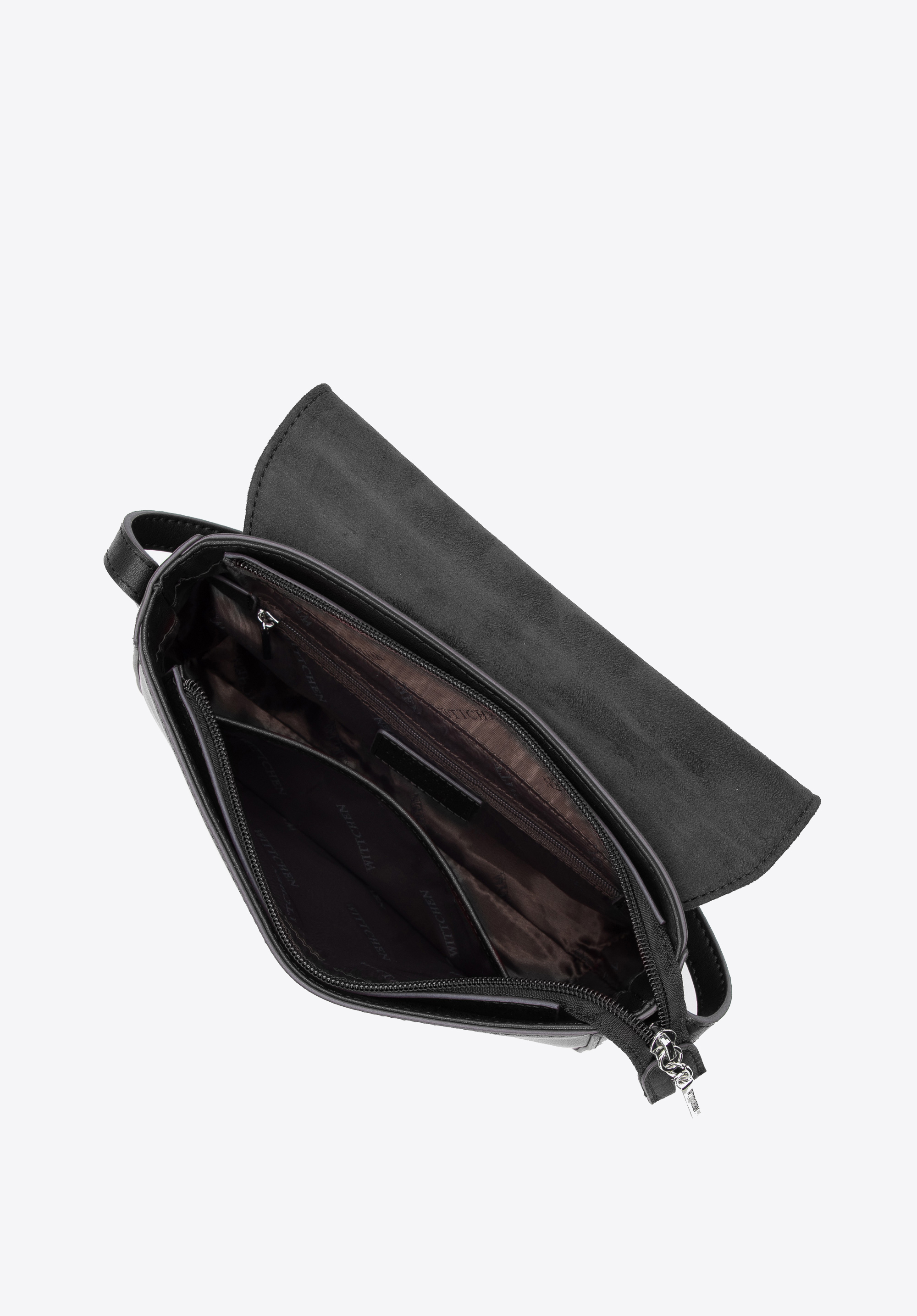 Damska listonoszka skórzana klasyczna z chwostem