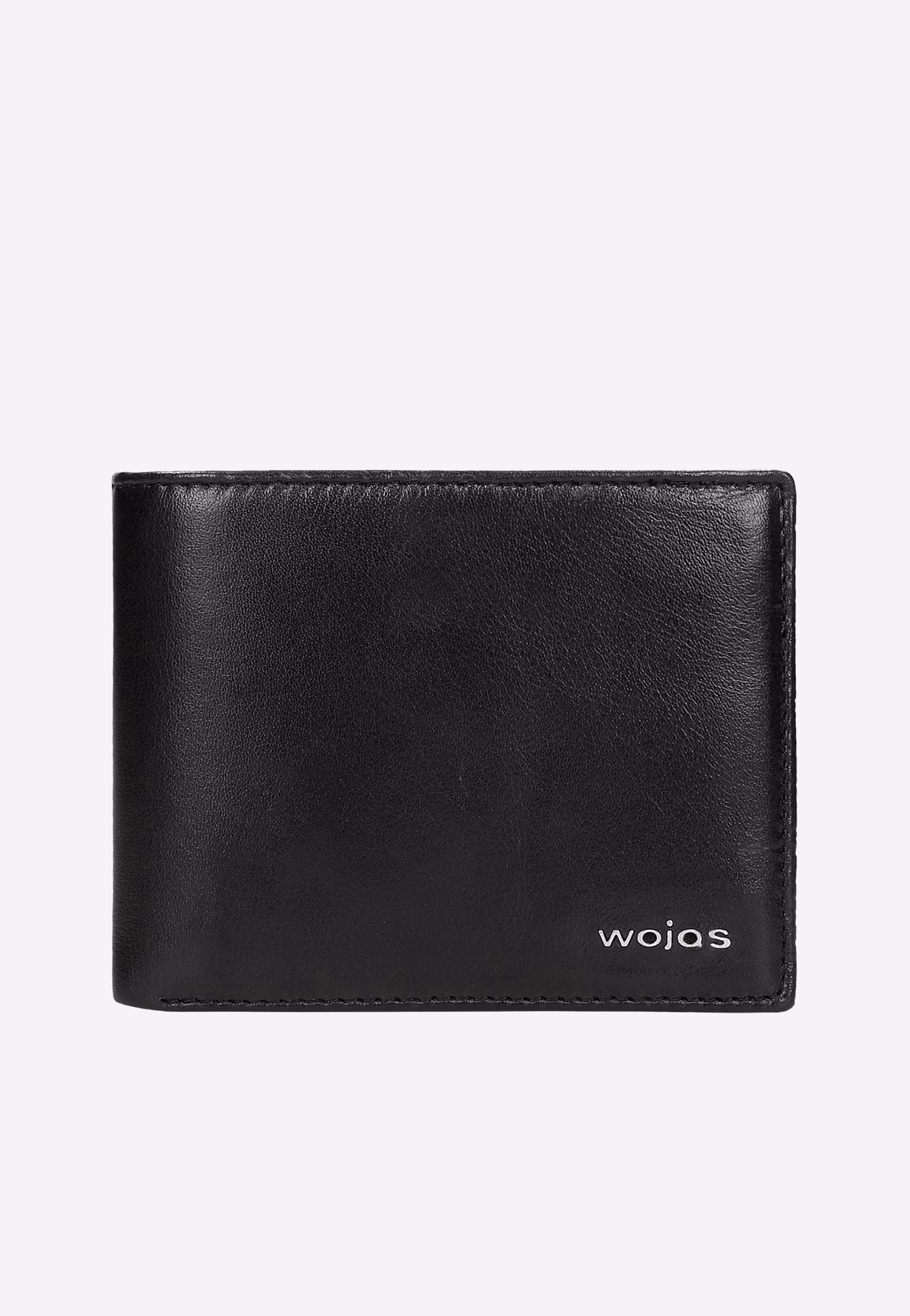 Brązowy skórzany portfel męski z ochroną antykradzieżową RFID