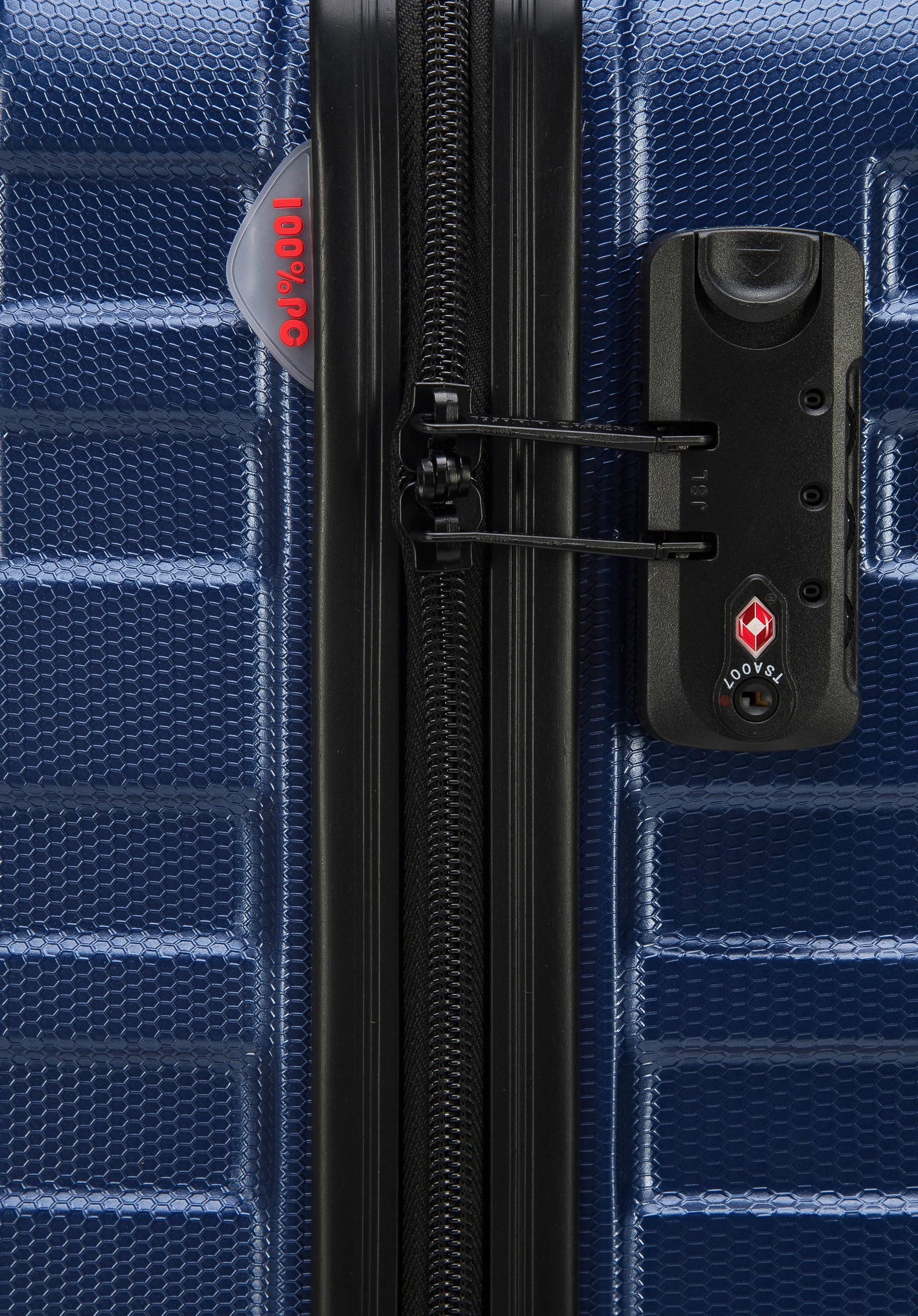 Kosmetyczka podróżna z polikarbonu nowoczesna