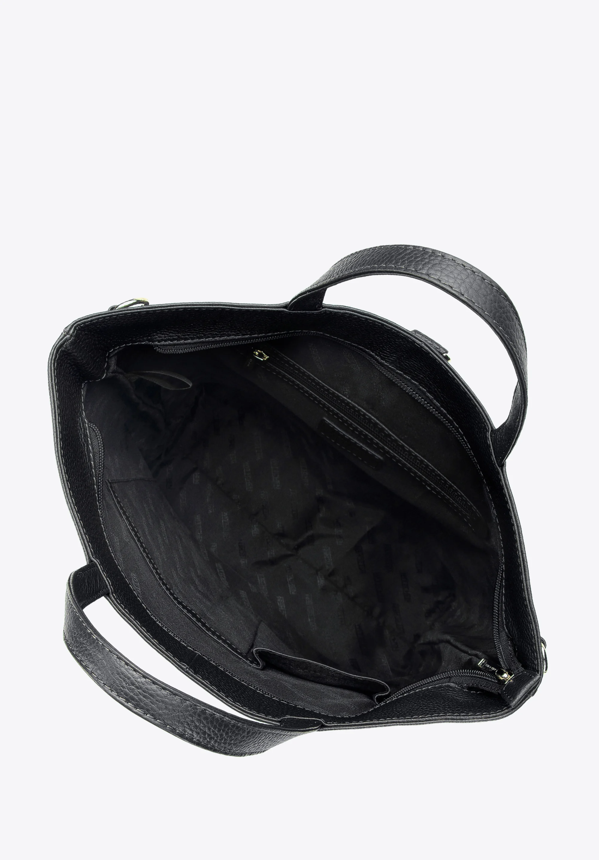 Torebka shopperka skórzana z funkcją plecaka