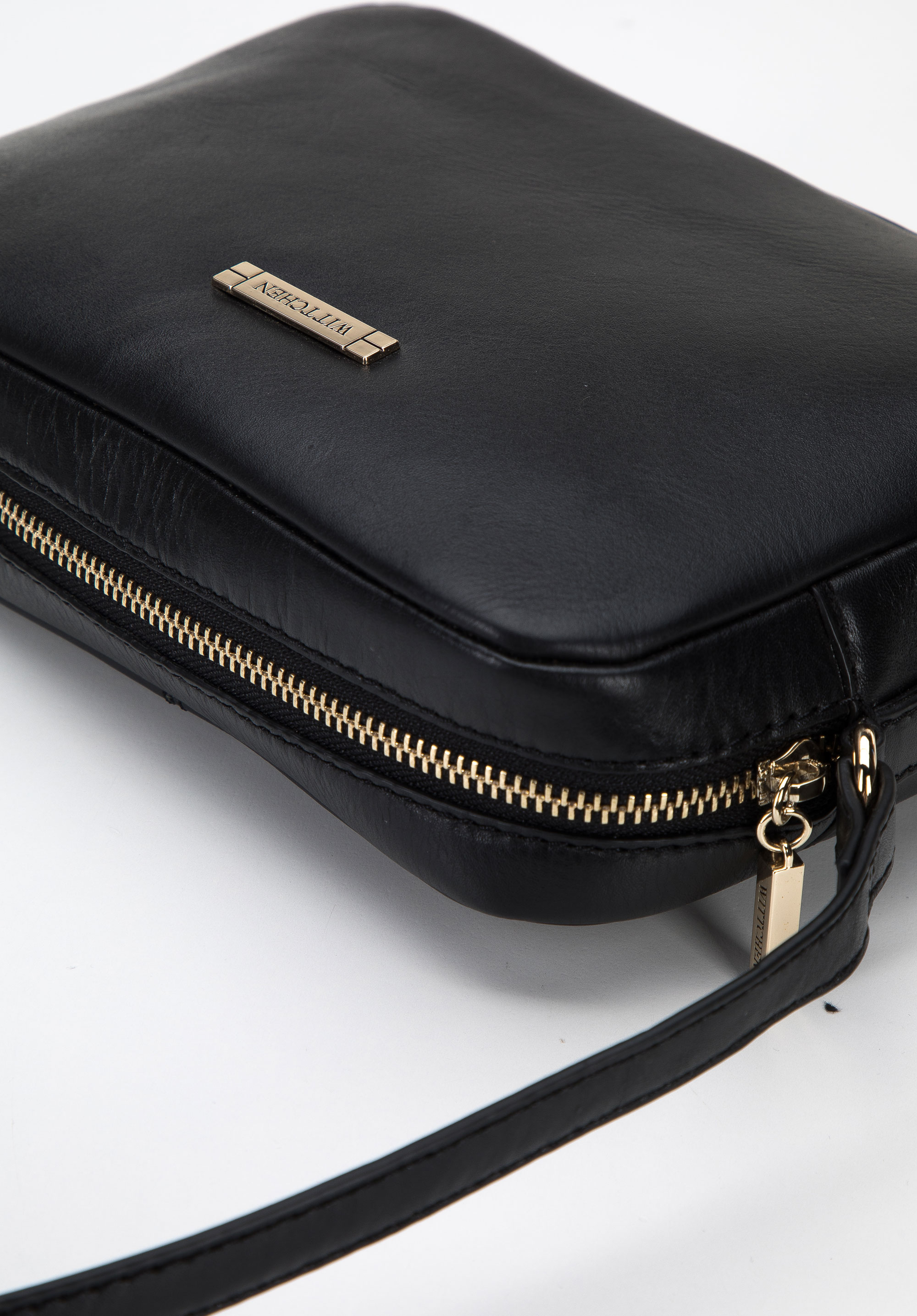 Damska listonoszka skórzana prostokątna