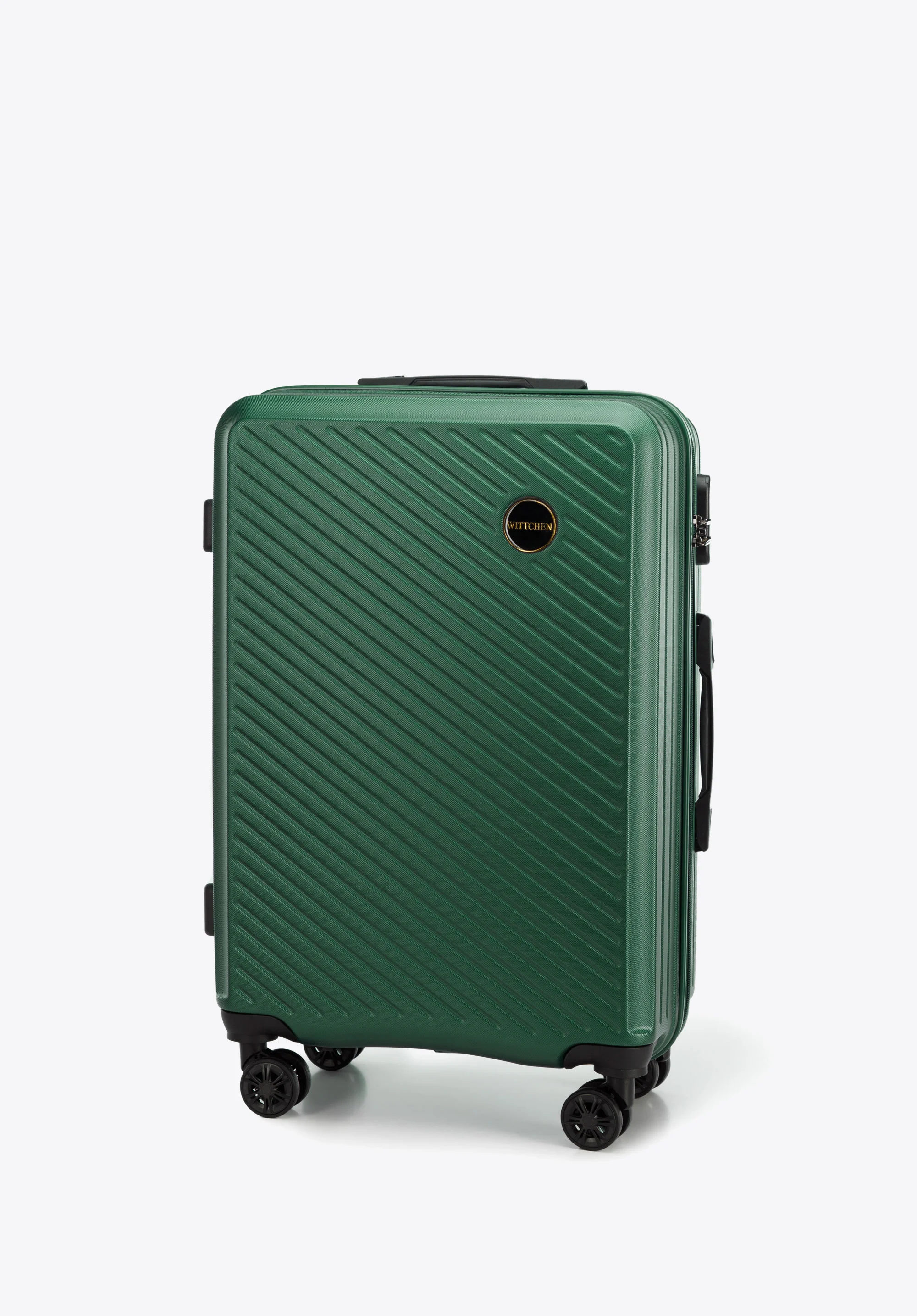 Walizka kabinowa z ABS-u w ukośne paski