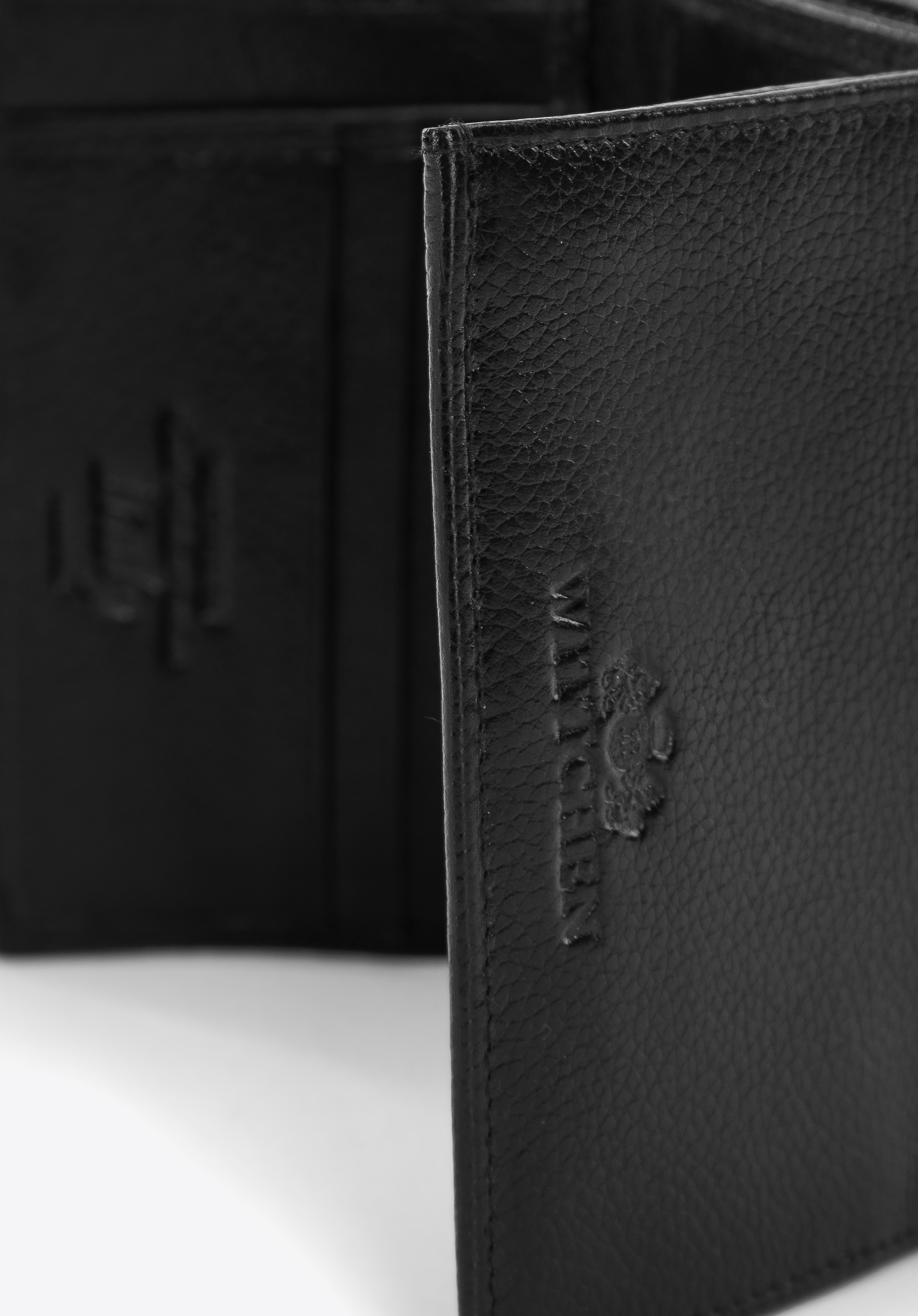 Damski portfel skórzany poziomy