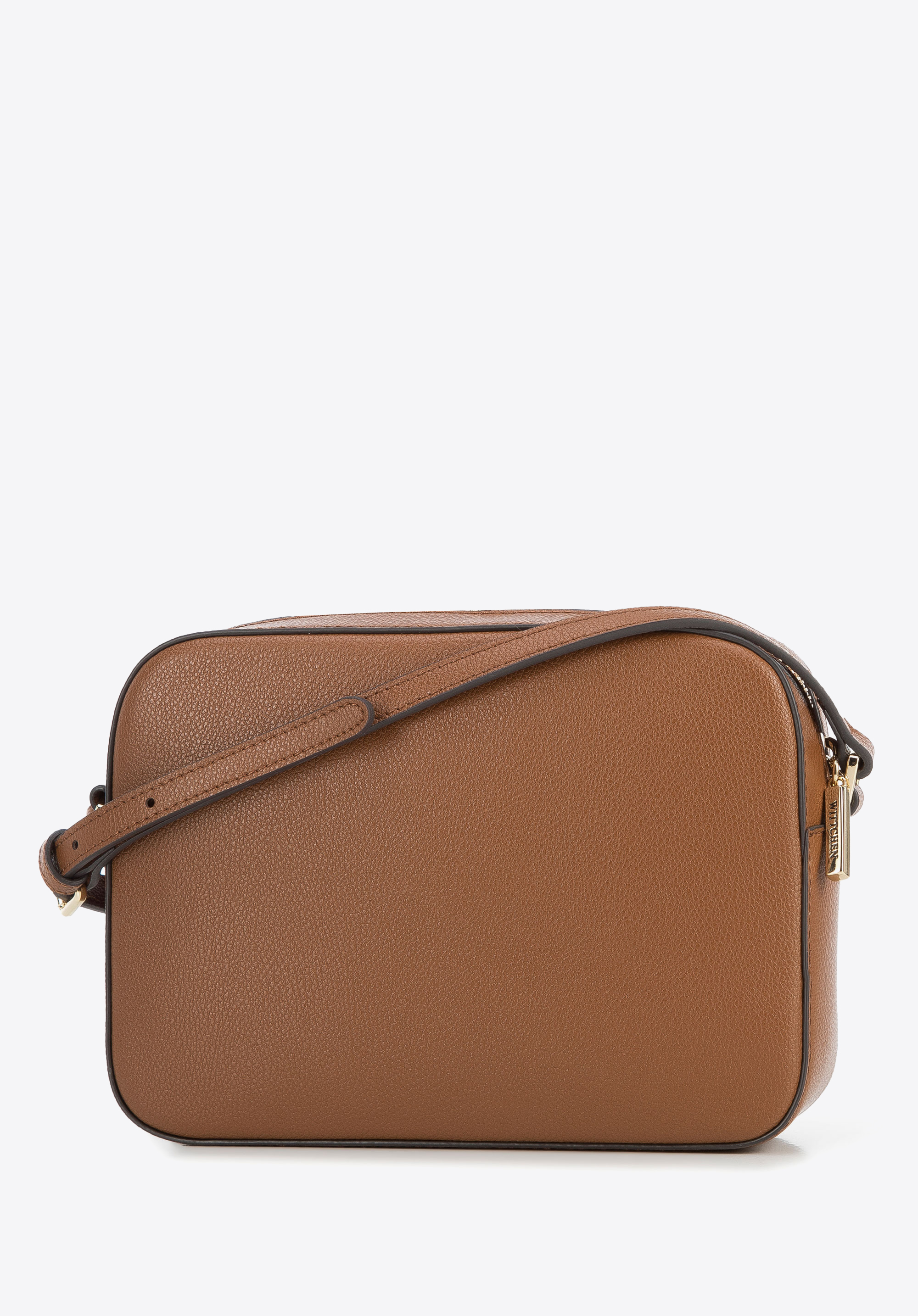 Damska listonoszka skórzana z nitami