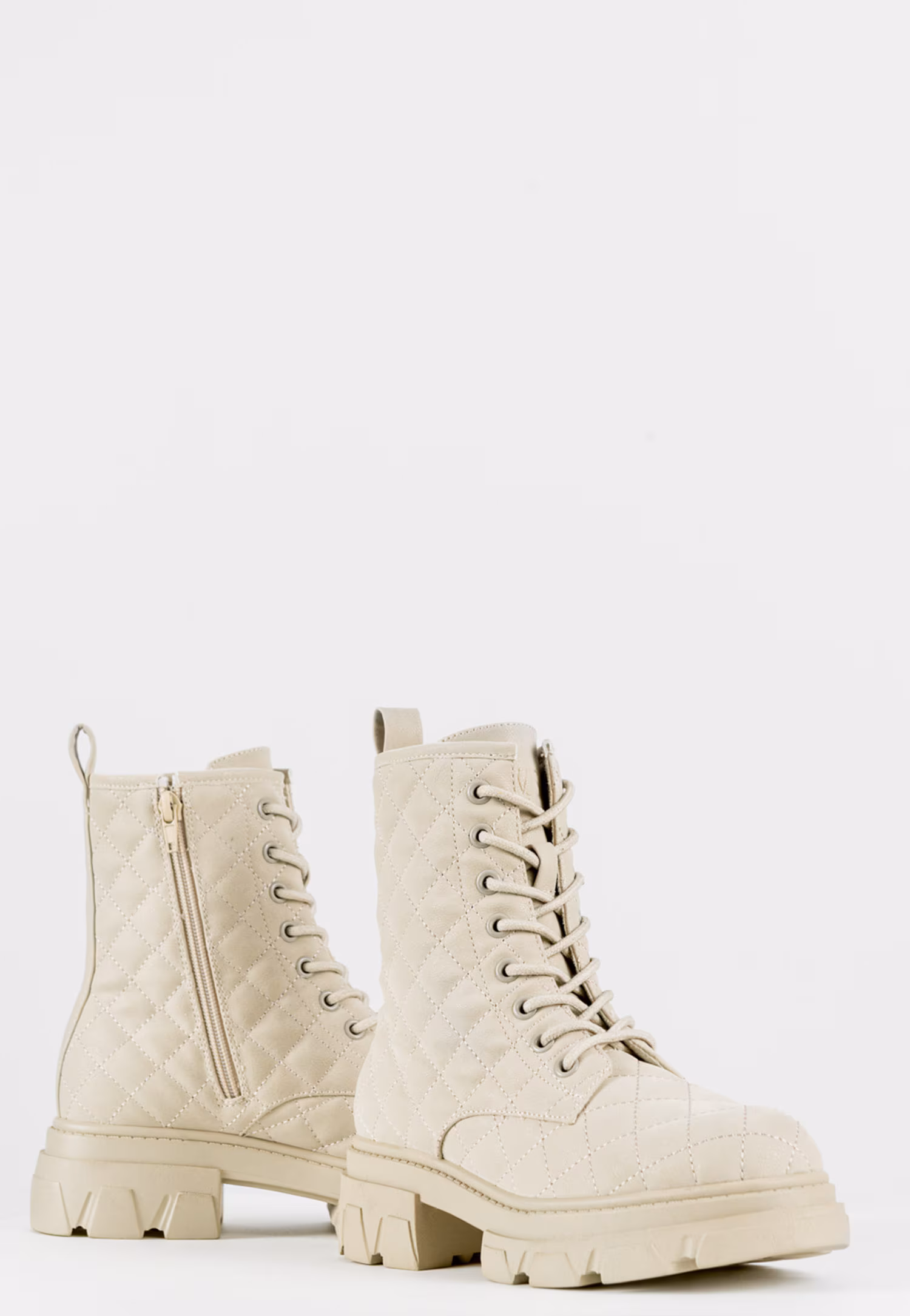 WJS czarne bikery damskie z pikowaniem