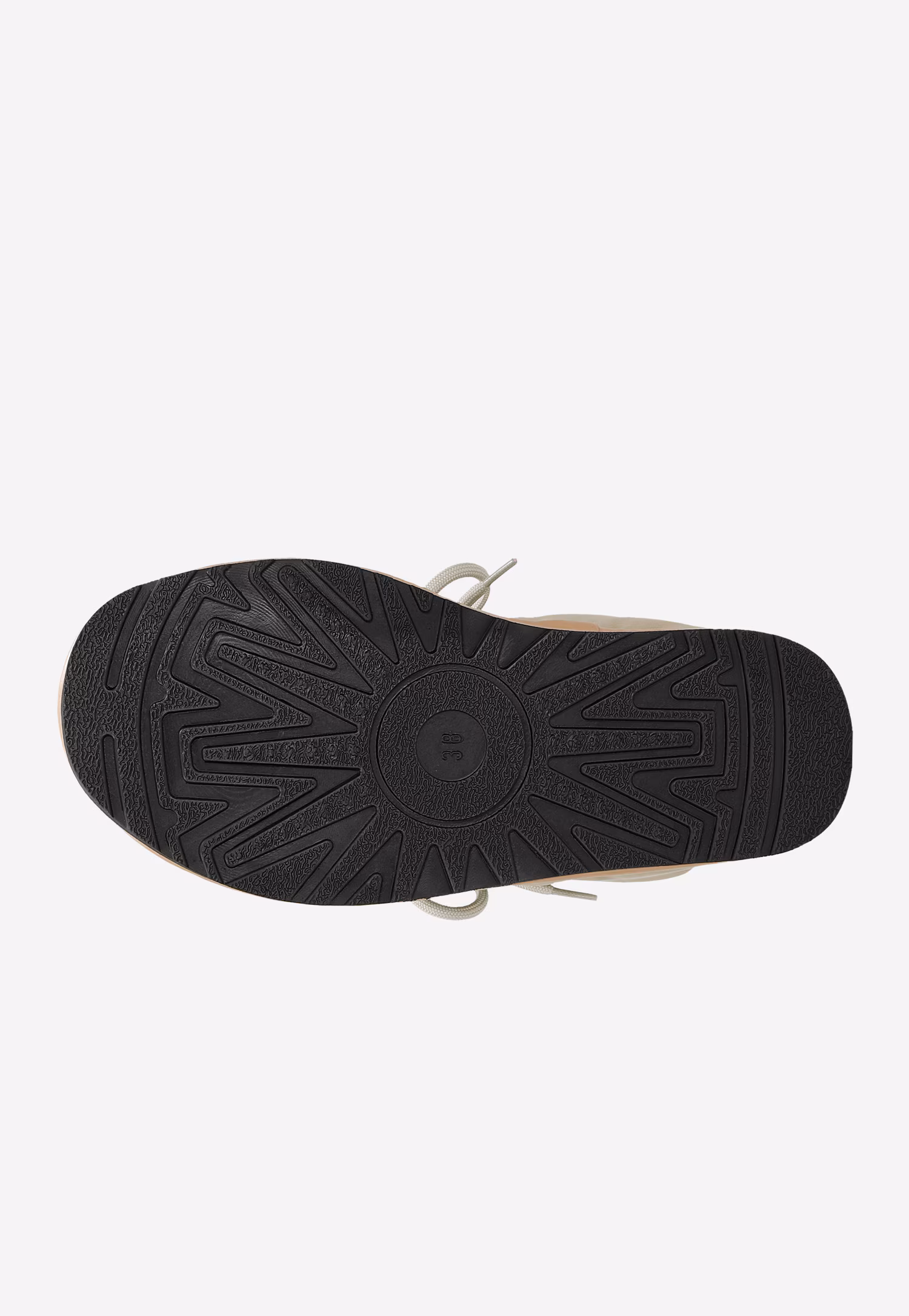 Beżowe pikowane śniegowce RELAKS