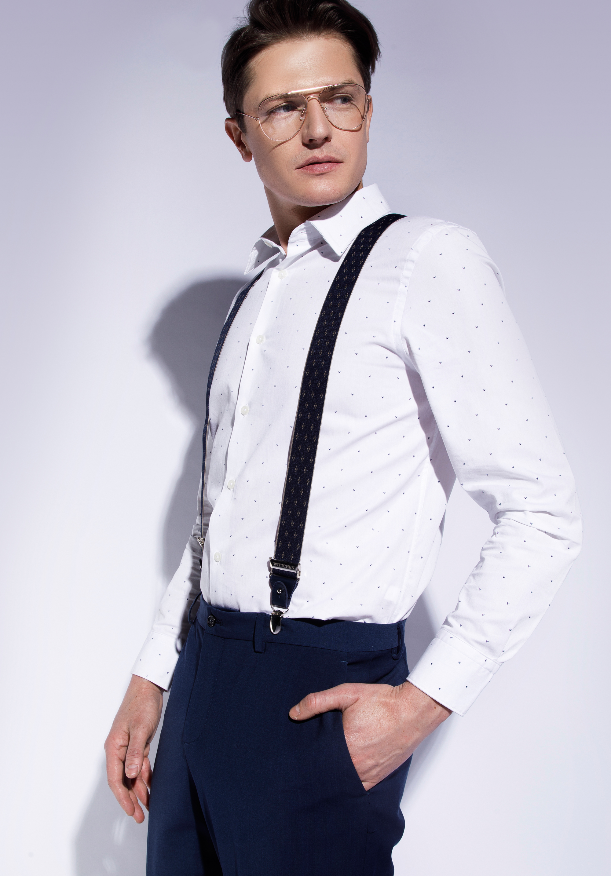 Męskie szelki do spodni