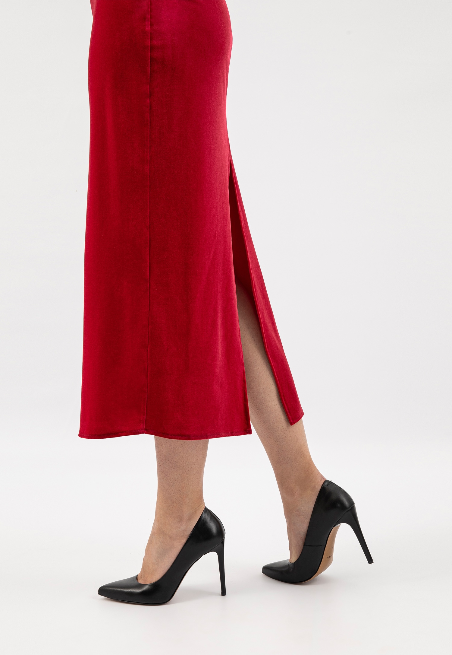 Czarne eleganckie czółenka damskie ze skóry licowej