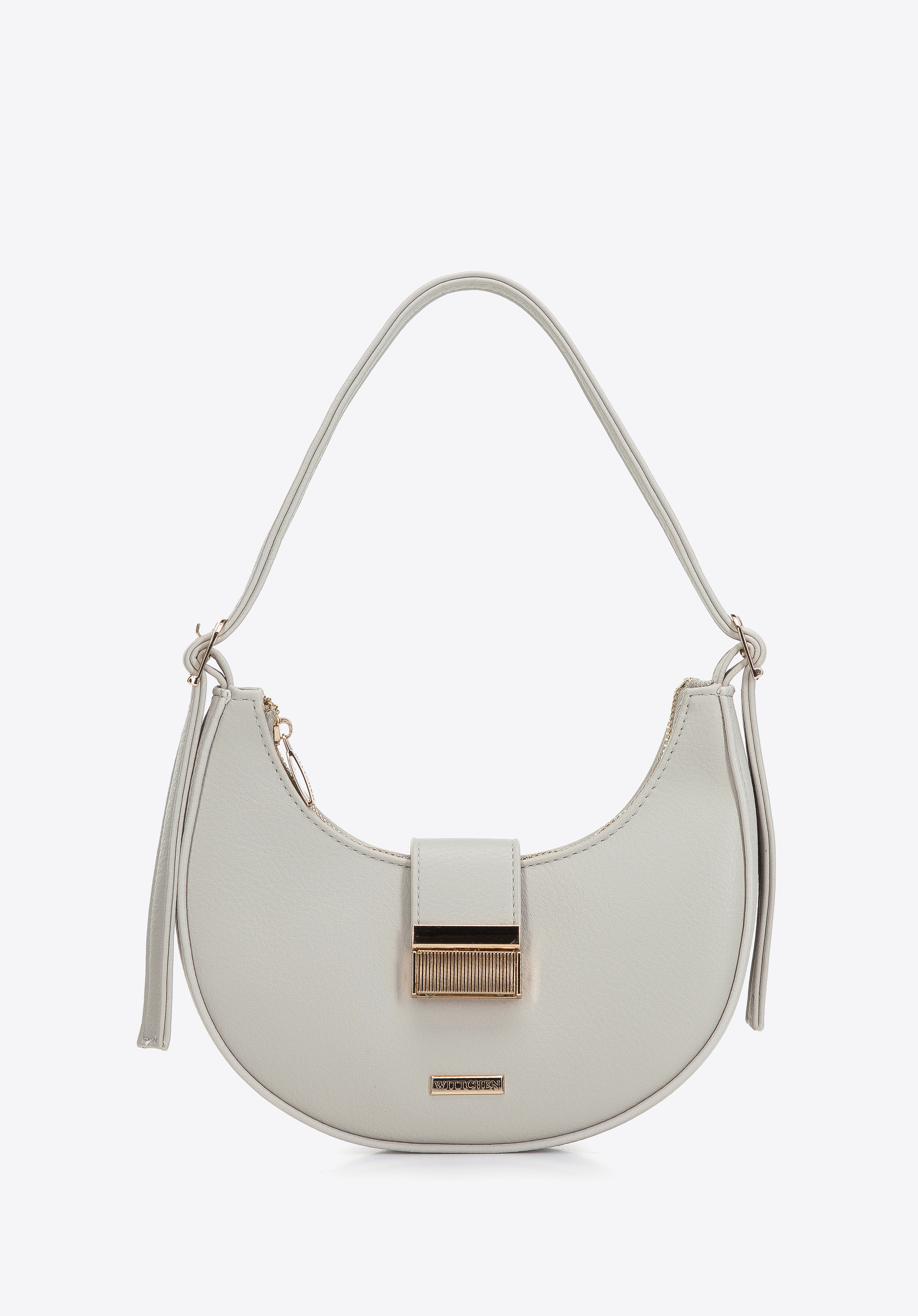 Minitorebka bagietka z ekoskóry z klamrą