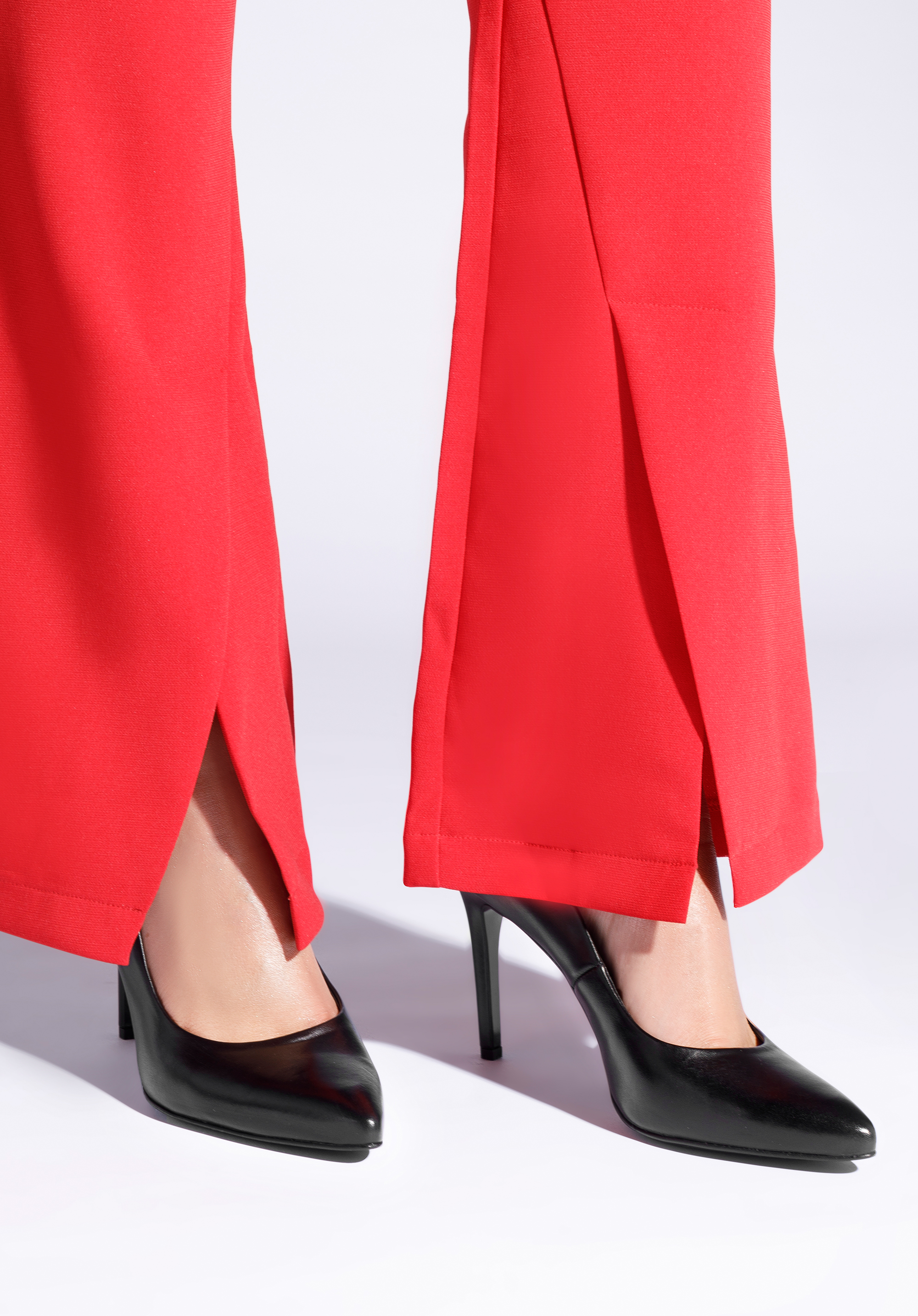 Szpilki ze skóry klasyczne