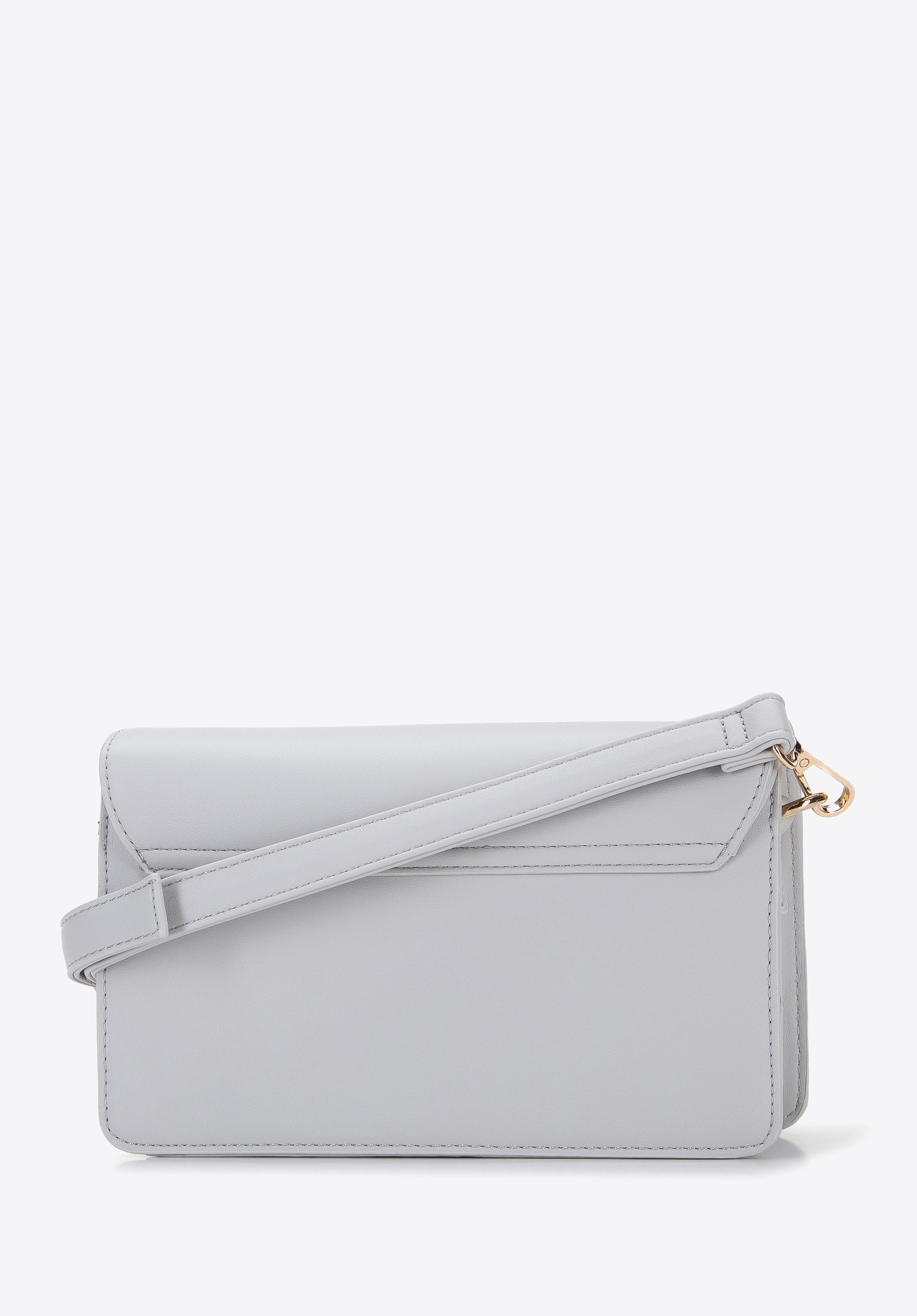 Damska listonoszka z łańcuchem na klapie