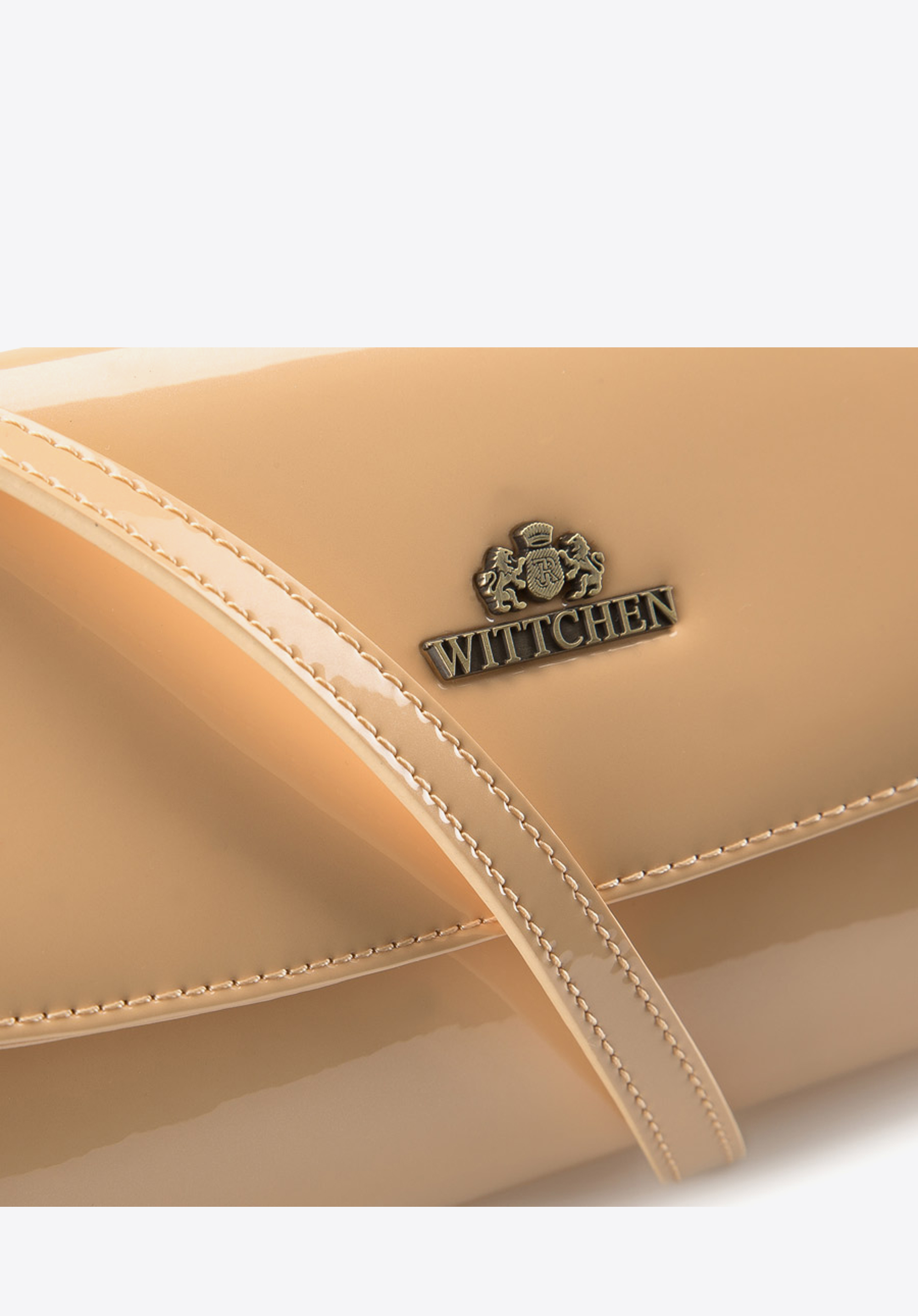 Kopertówka skórzana lakierowana