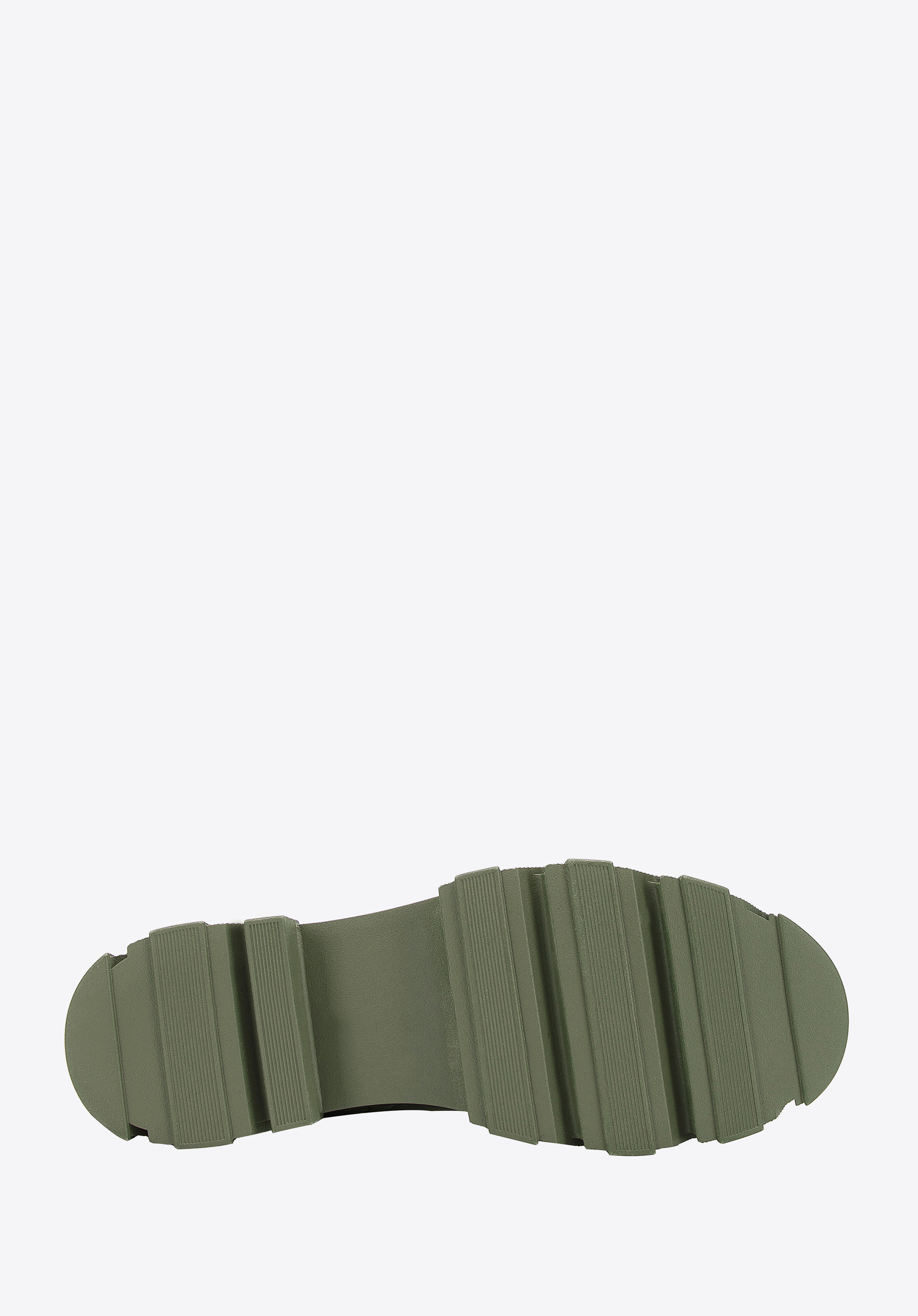 Damskie sztyblety skórzane na platformie