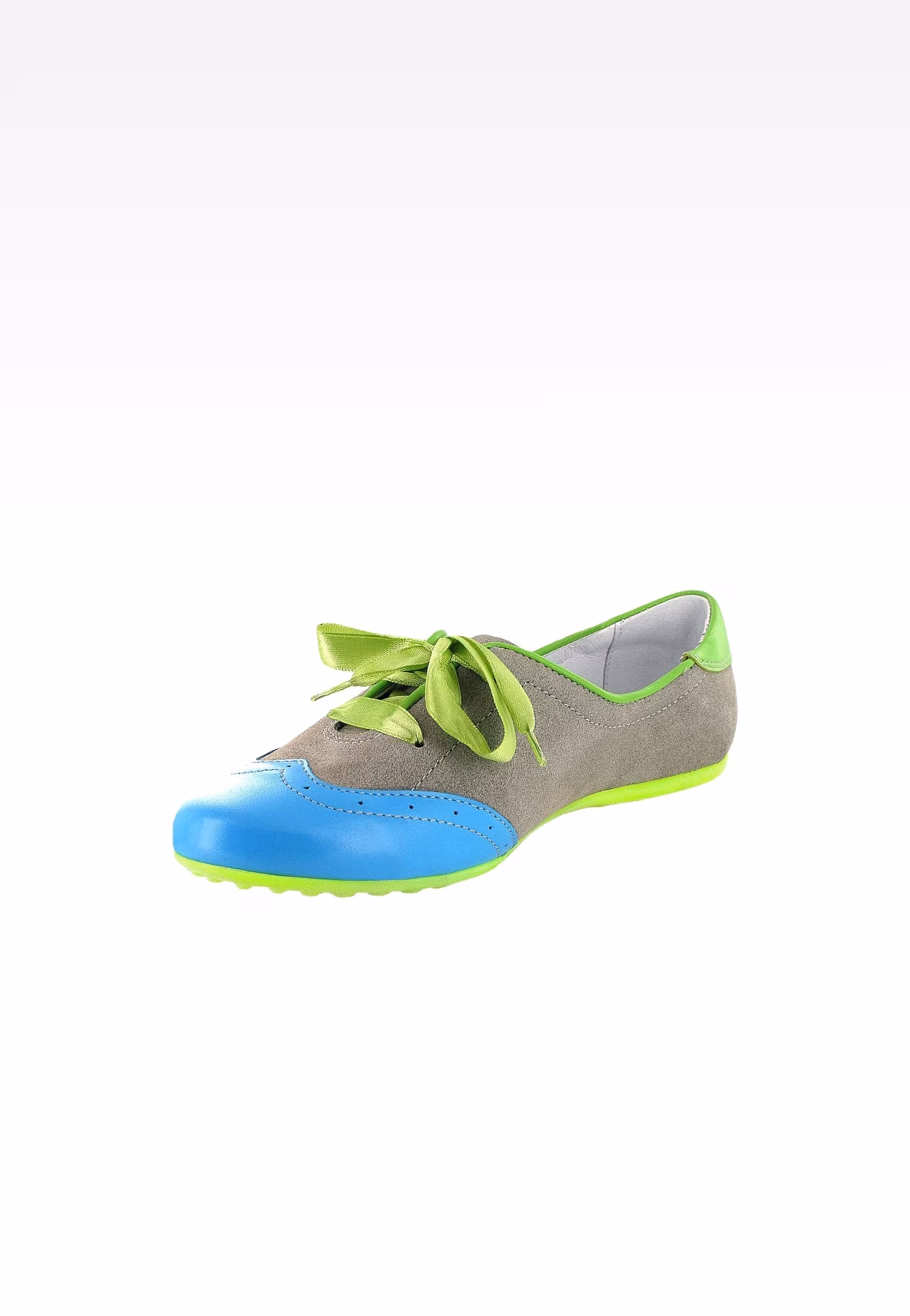 Półbuty BARTEK T-25363/0N4, dla dziewcząt, szaro-turkusowo-zielony