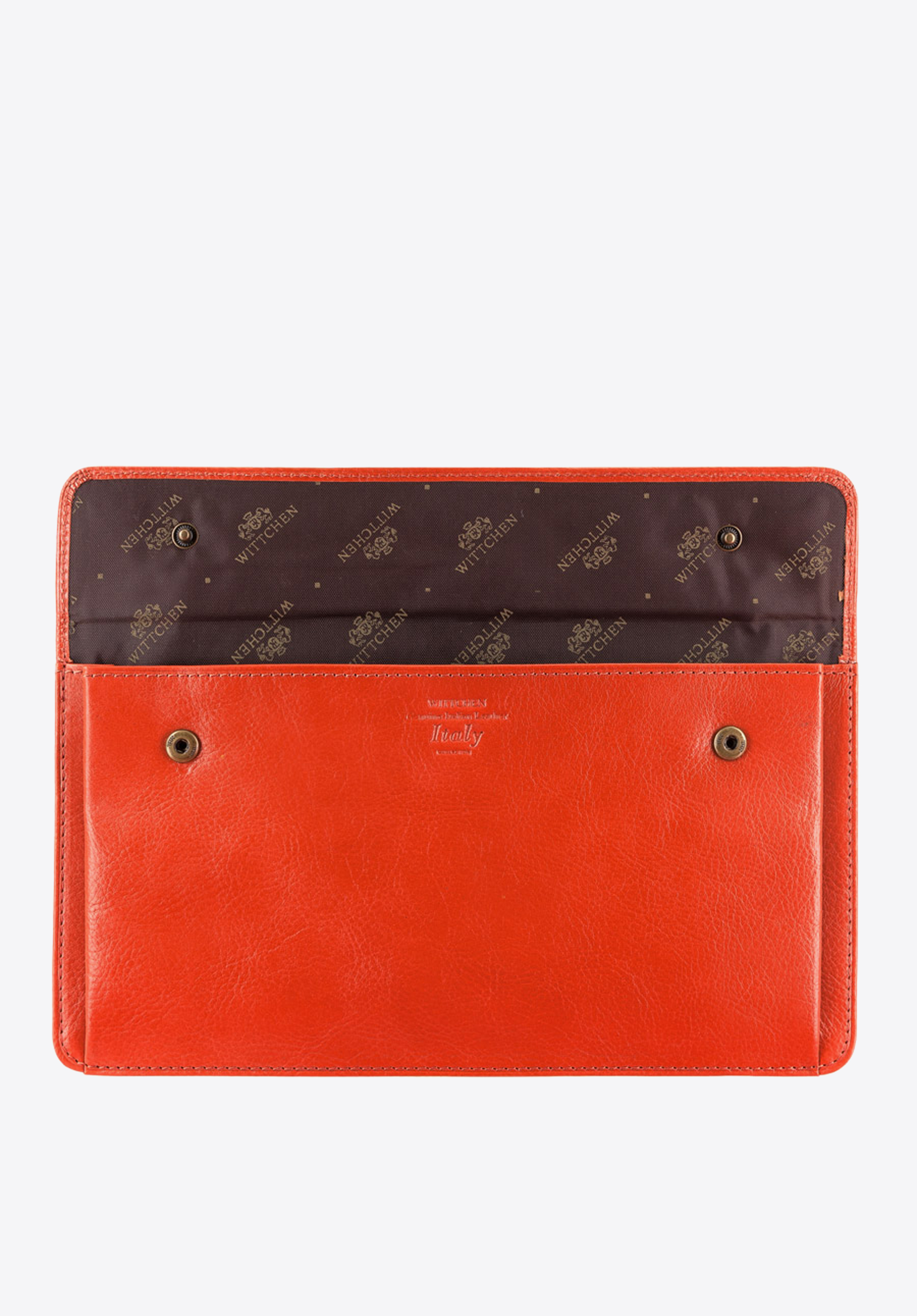 Etui na bilet lotniczy skórzane proste