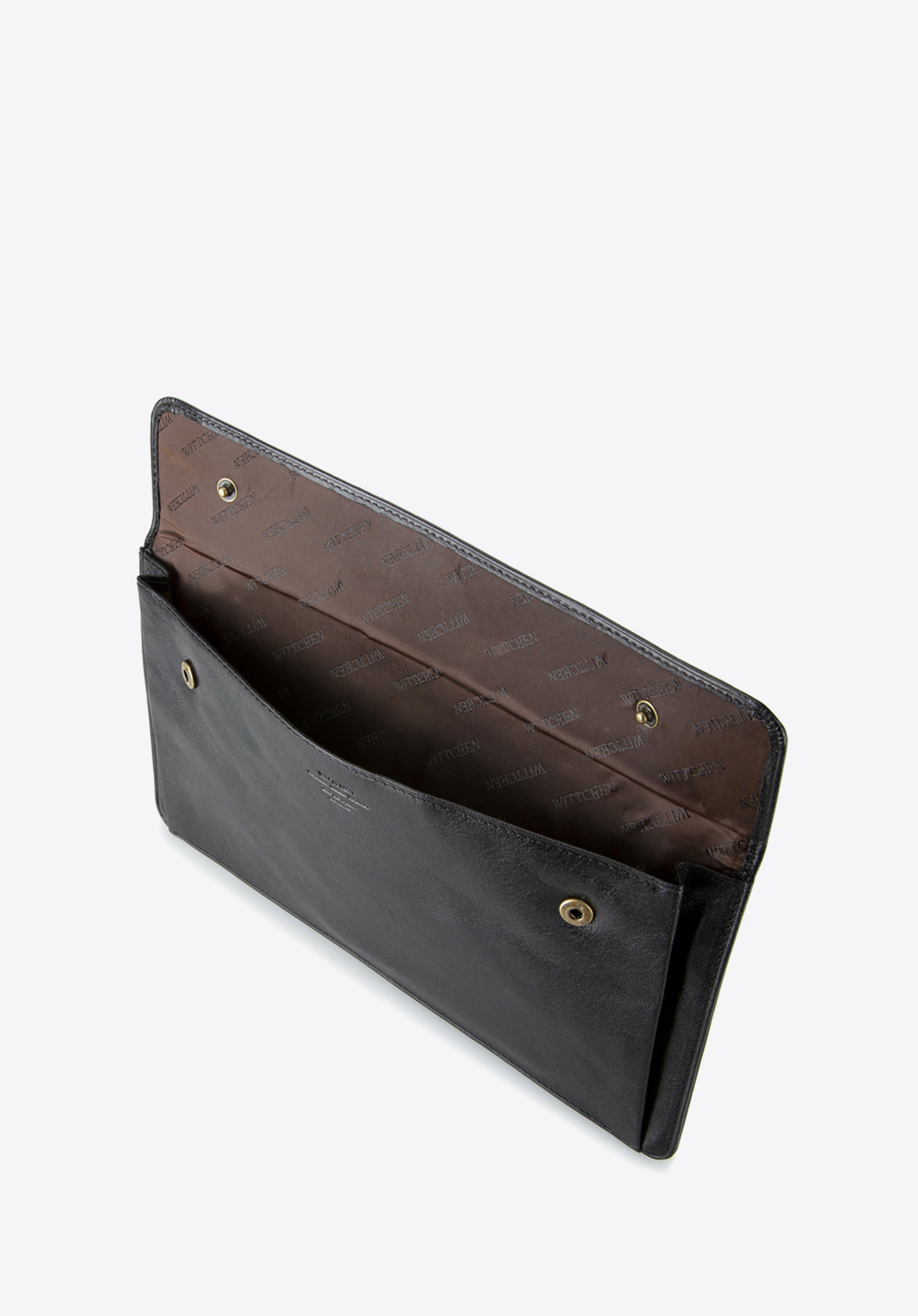 Etui na bilet lotniczy skórzane