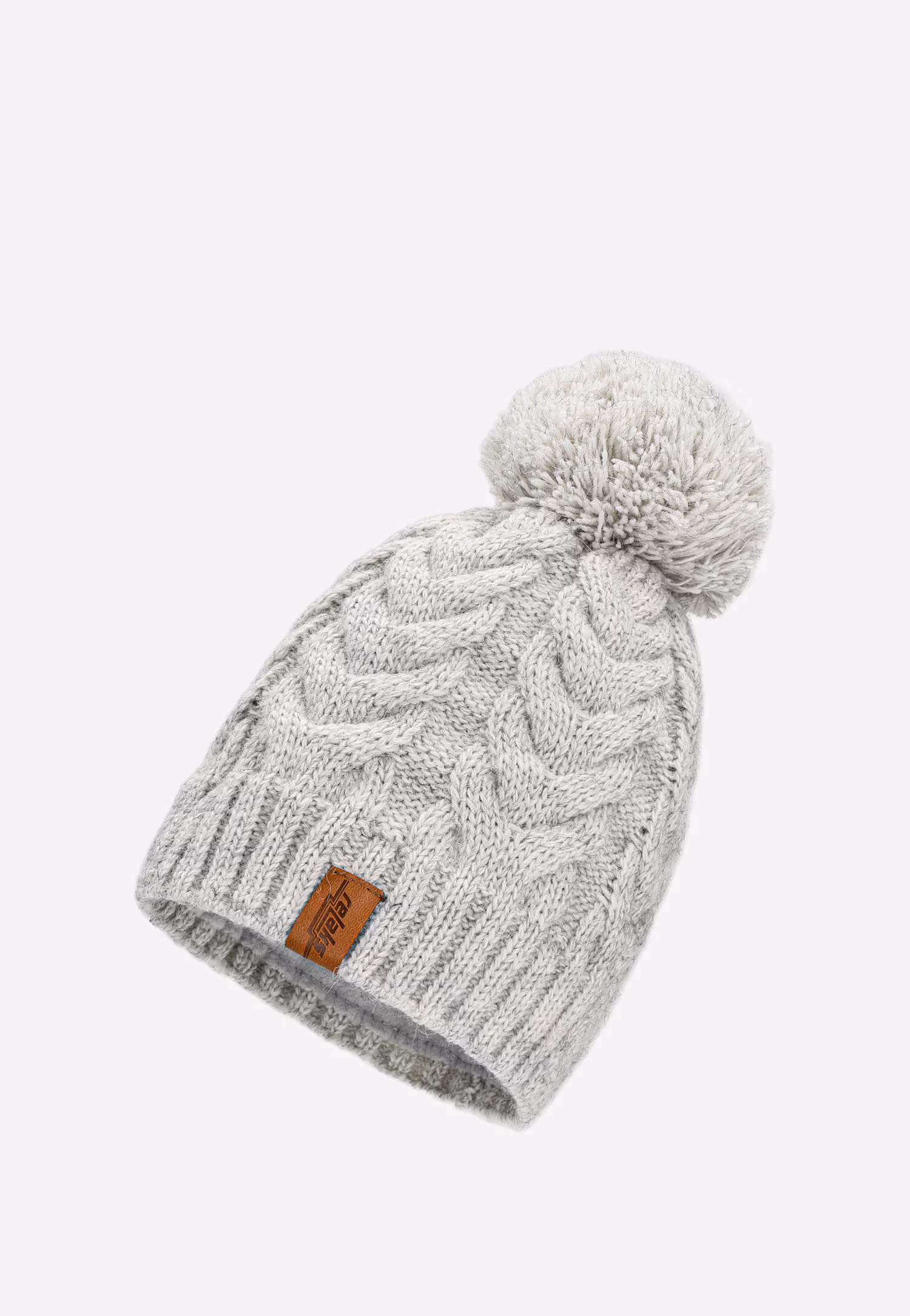 RELAKS ciepły zimowy zestaw czapka + komin