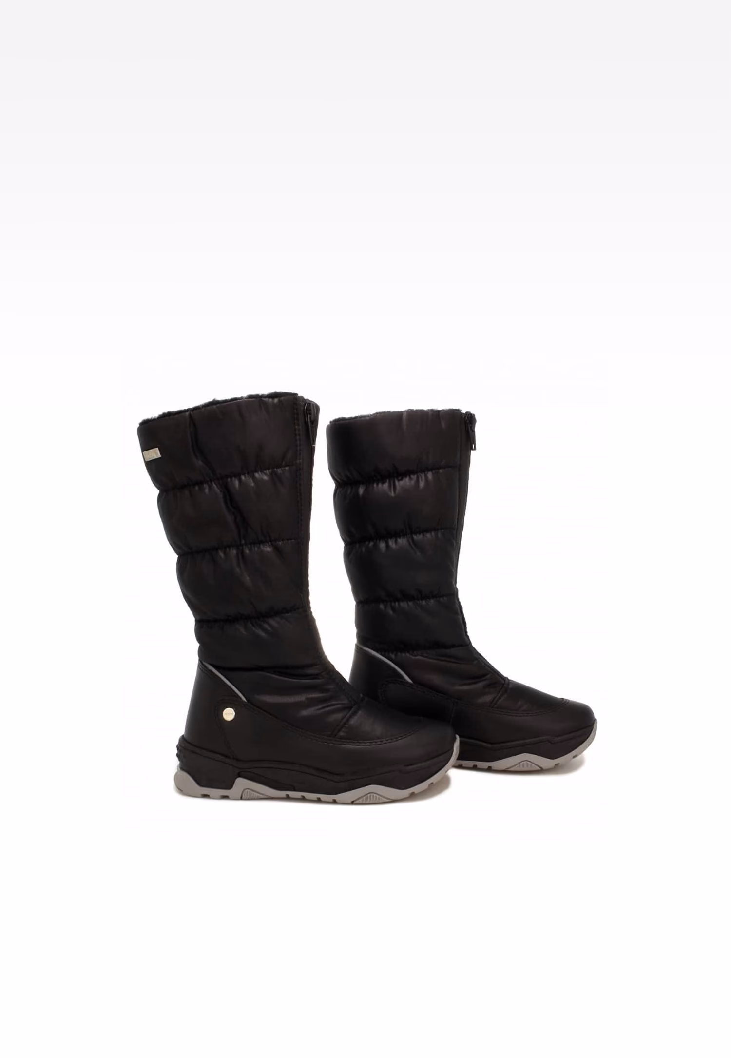 Kozaki ocieplane BARTEK 14071005, dla dziewcząt, czarny