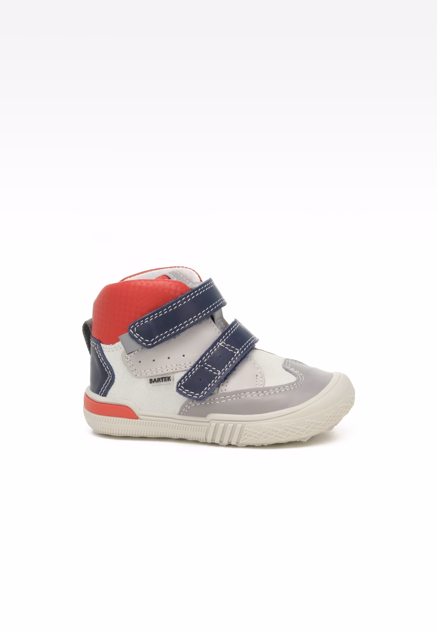 Sneakers BARTEK 21704-035, dla chłopców, biało-granatowy