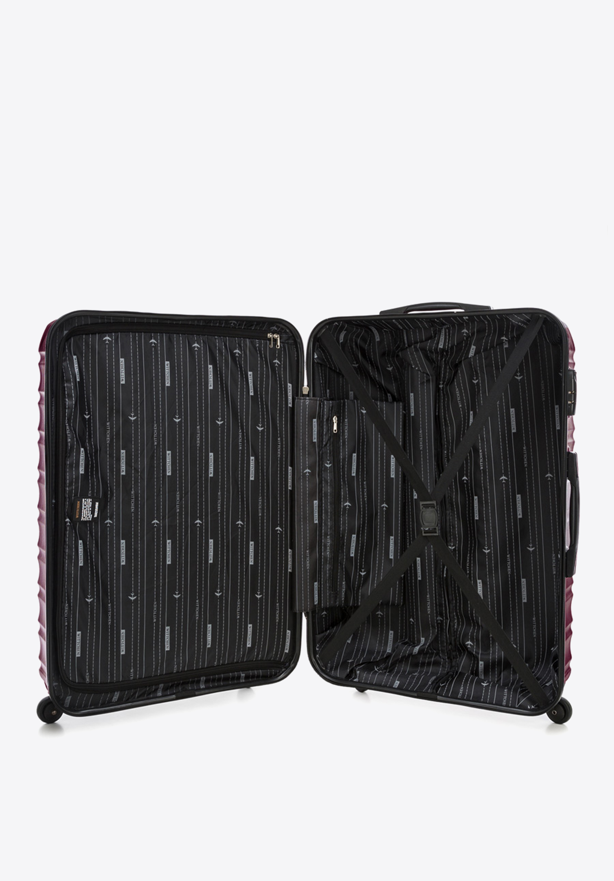 Kosmetyczka podróżna z ABS-u z żebrowaniem