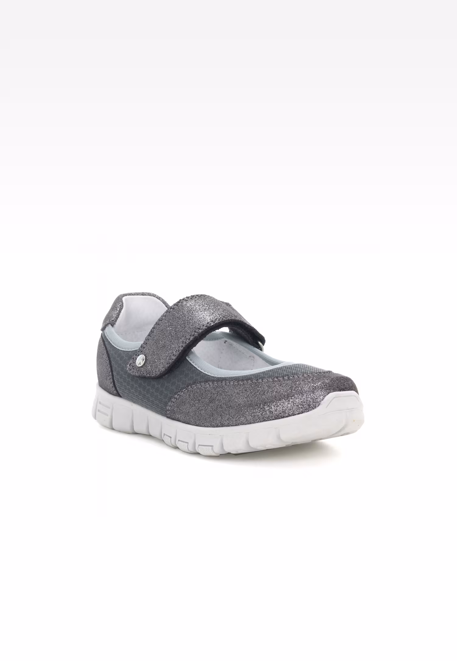 Wizytowe BARTEK W-48026/SZ/11M, dla dziewcząt, szary