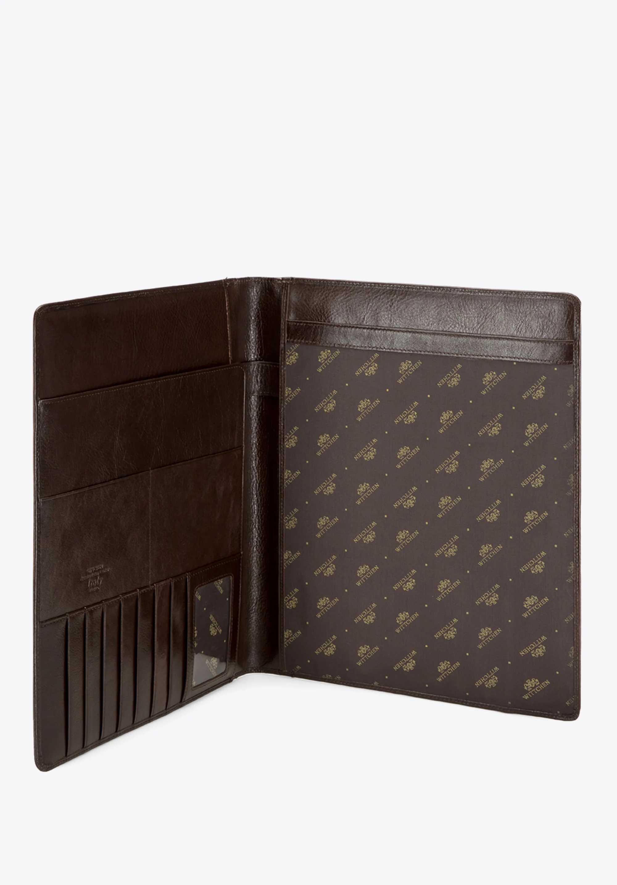 Aktówka skórzana bez zapięcia