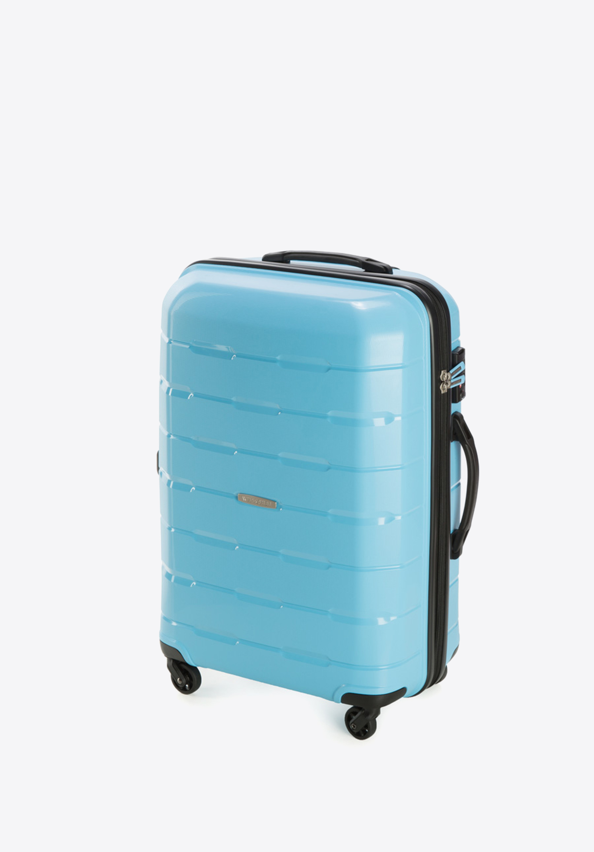 Walizka kabinowa z polipropylenu żłobiona