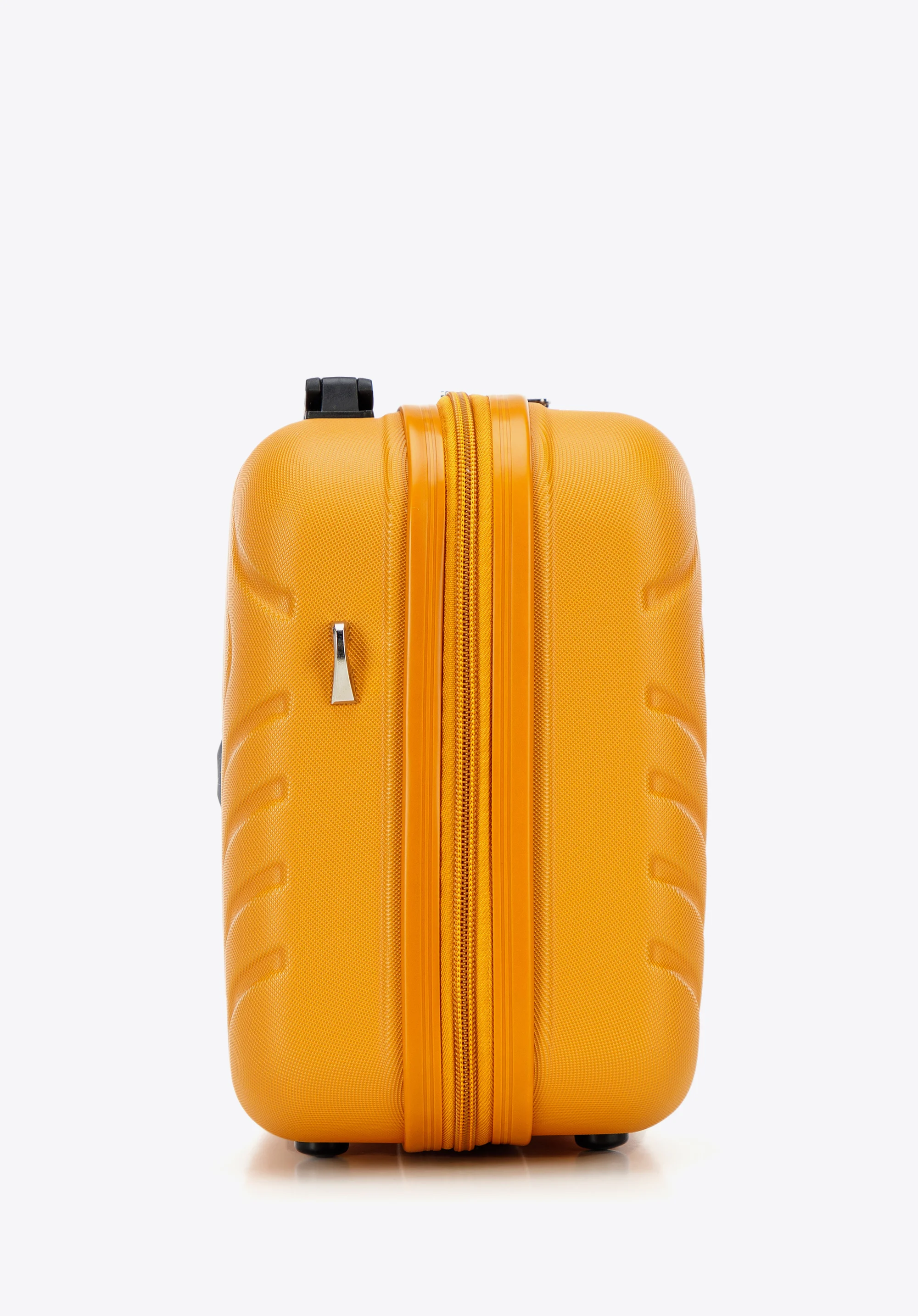 Walizka kabinowa z ABS-u z geometrycznym tłoczeniem